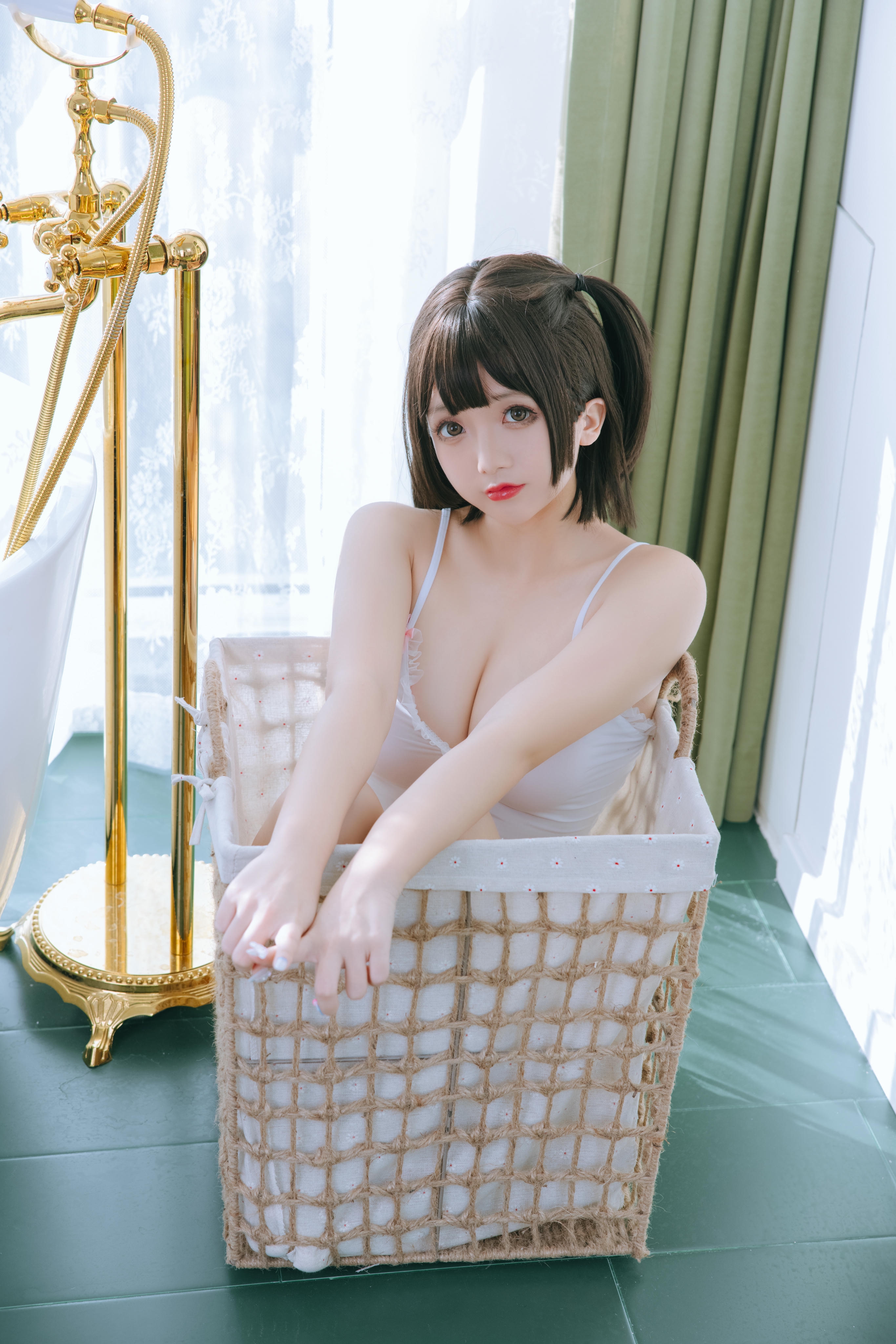 日奈娇 NO.078 湿身小白裙 [97P-1.06GB]_第2集