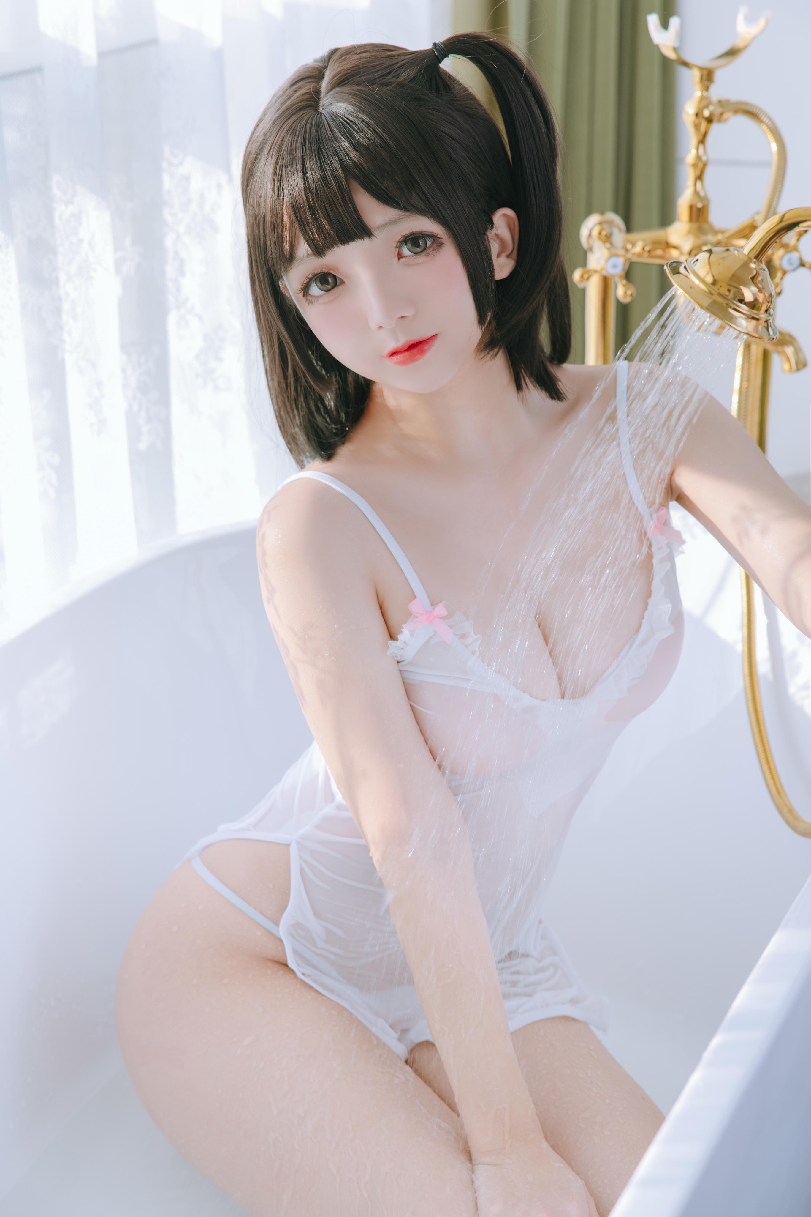 日奈娇 NO.078 湿身小白裙 [97P-1.06GB]_第3集
