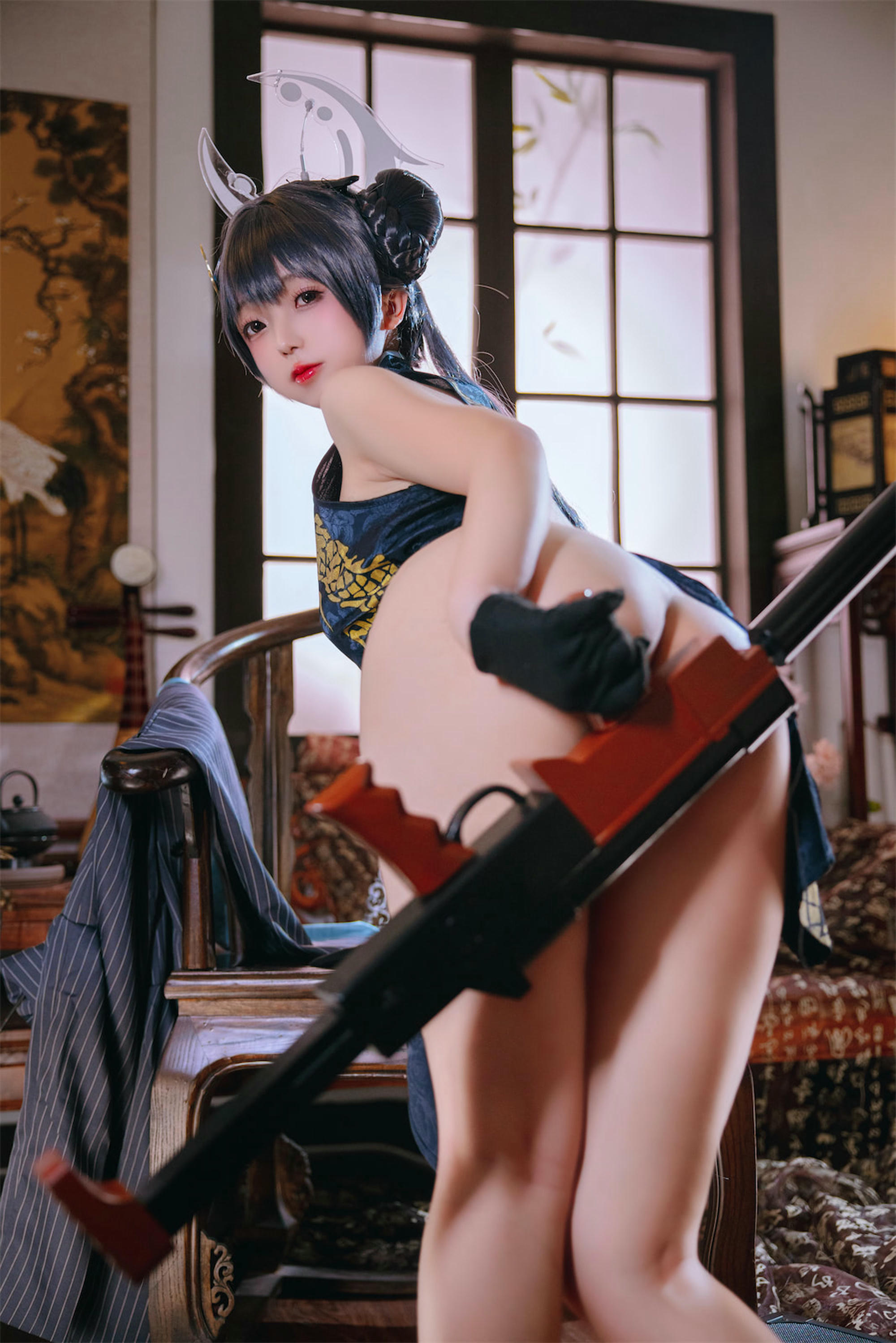 日奈娇 NO.111 碧蓝档案妃咲[92P-492M]_第3集
