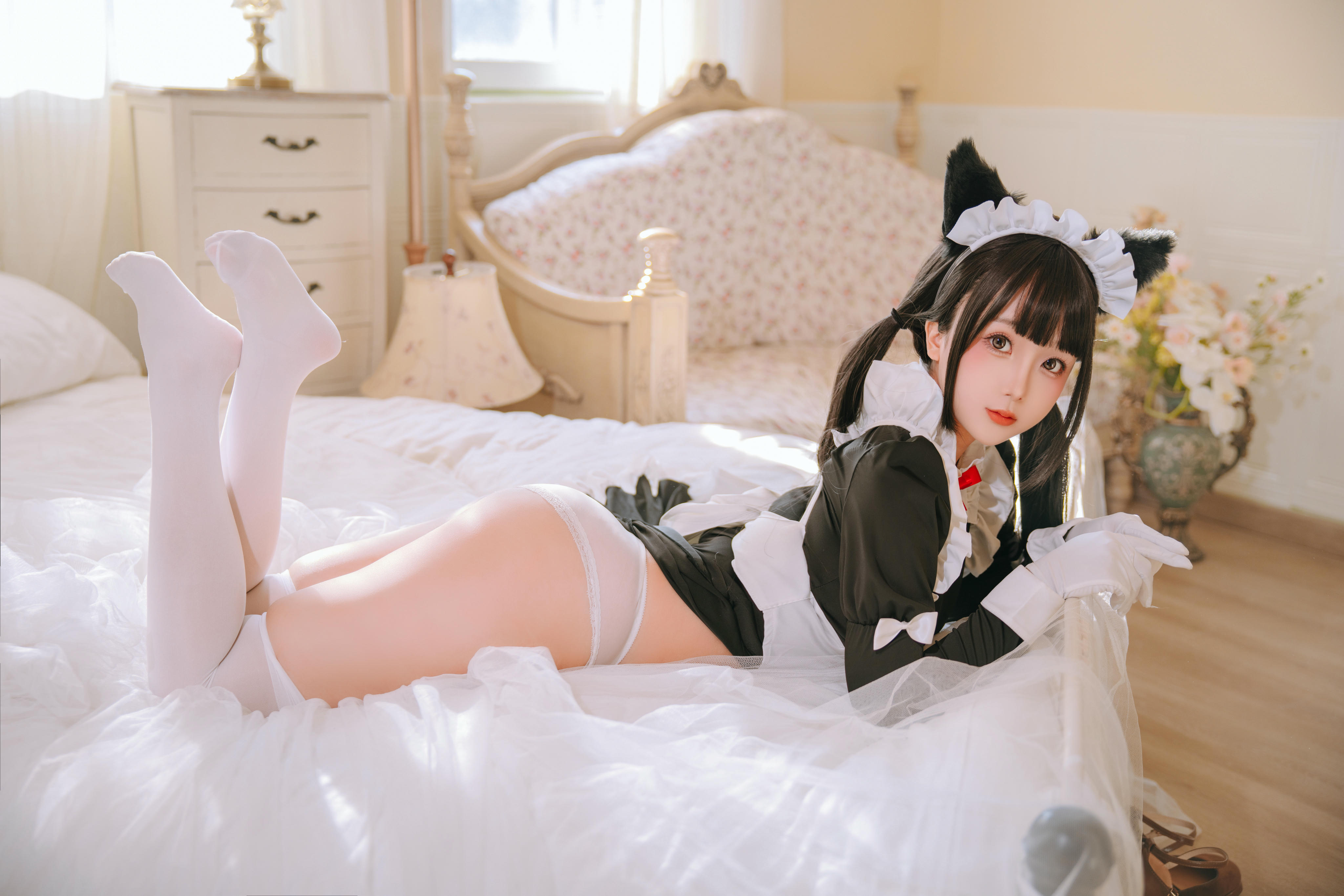 日奈娇 NO.124 猫娘女仆 [134P4V 1.85GB]_第1集