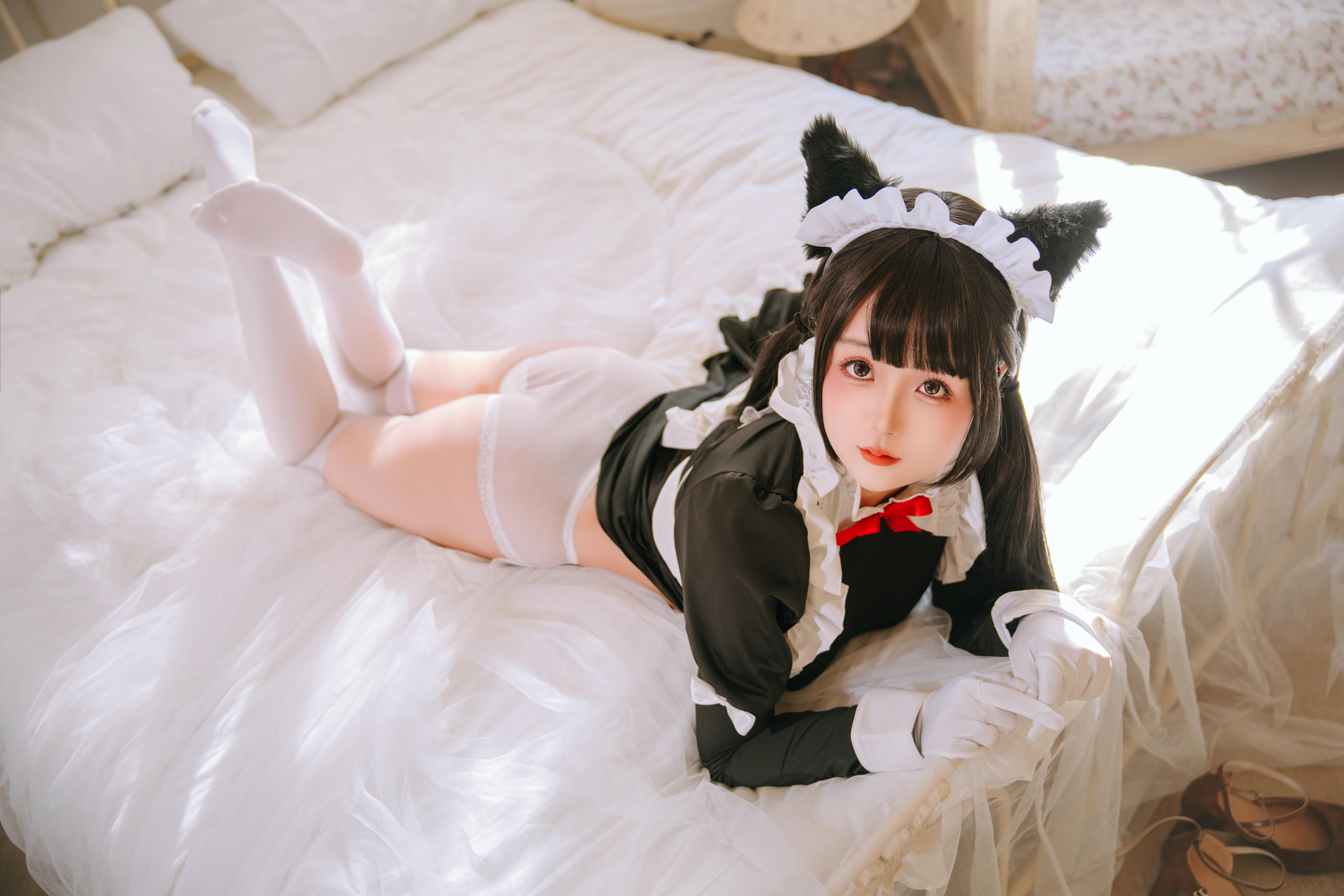 日奈娇 NO.124 猫娘女仆 [134P4V 1.85GB]_第1集