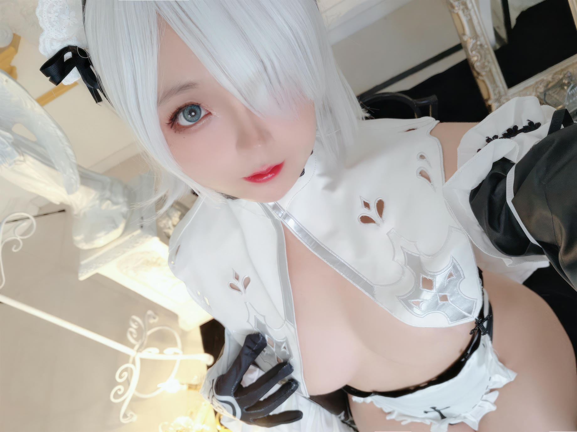 日奈娇 NO.134 2B奶盖女仆 [88P 416MB]_第4集