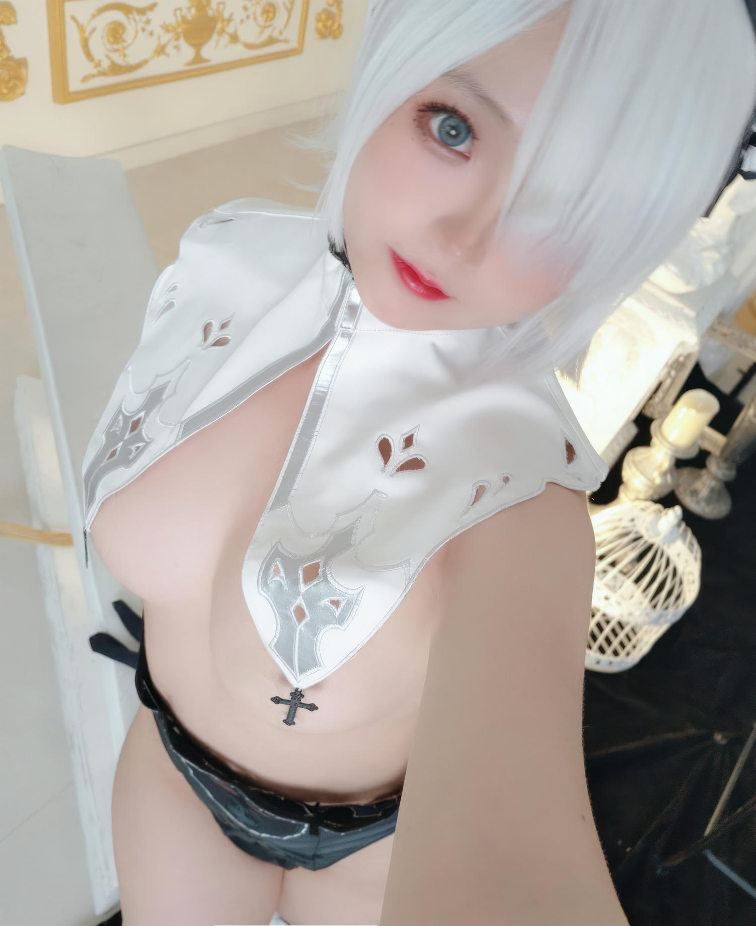 日奈娇 NO.134 2B奶盖女仆 [88P 416MB]_第4集