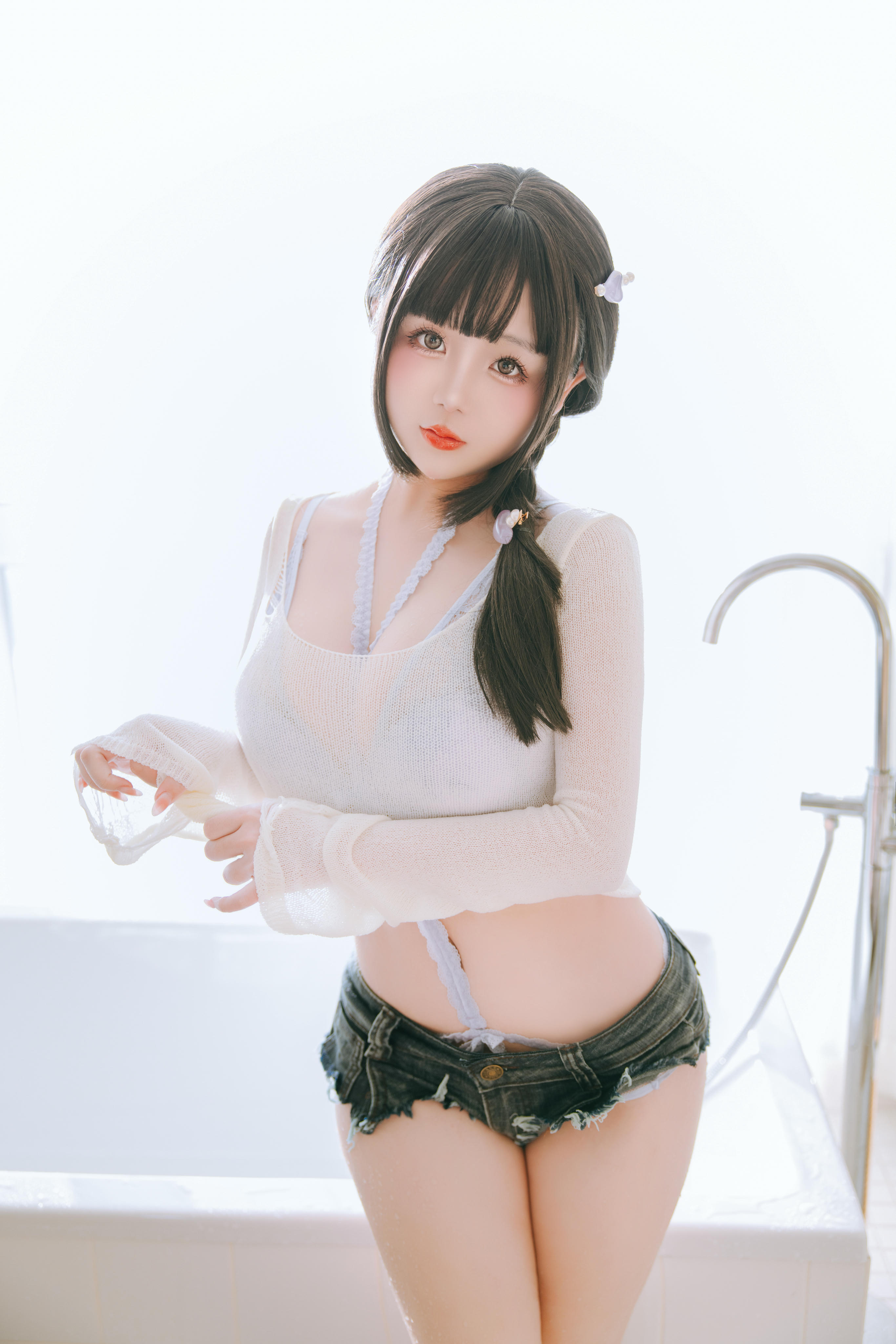 日奈娇 NO.135 牛仔裤人妻 [131P1V 887MB]_第2集