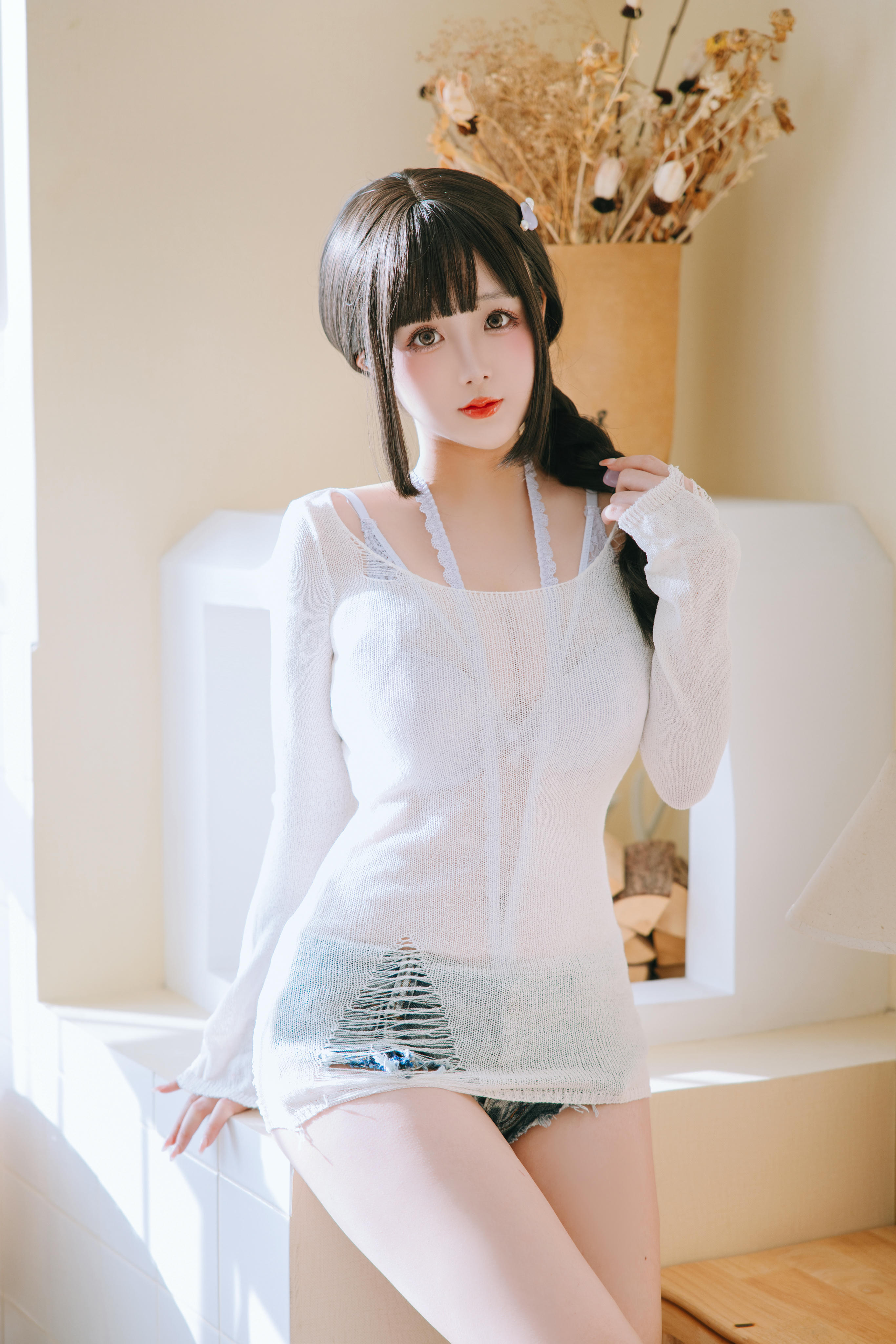 日奈娇 NO.135 牛仔裤人妻 [131P1V 887MB]_第1集