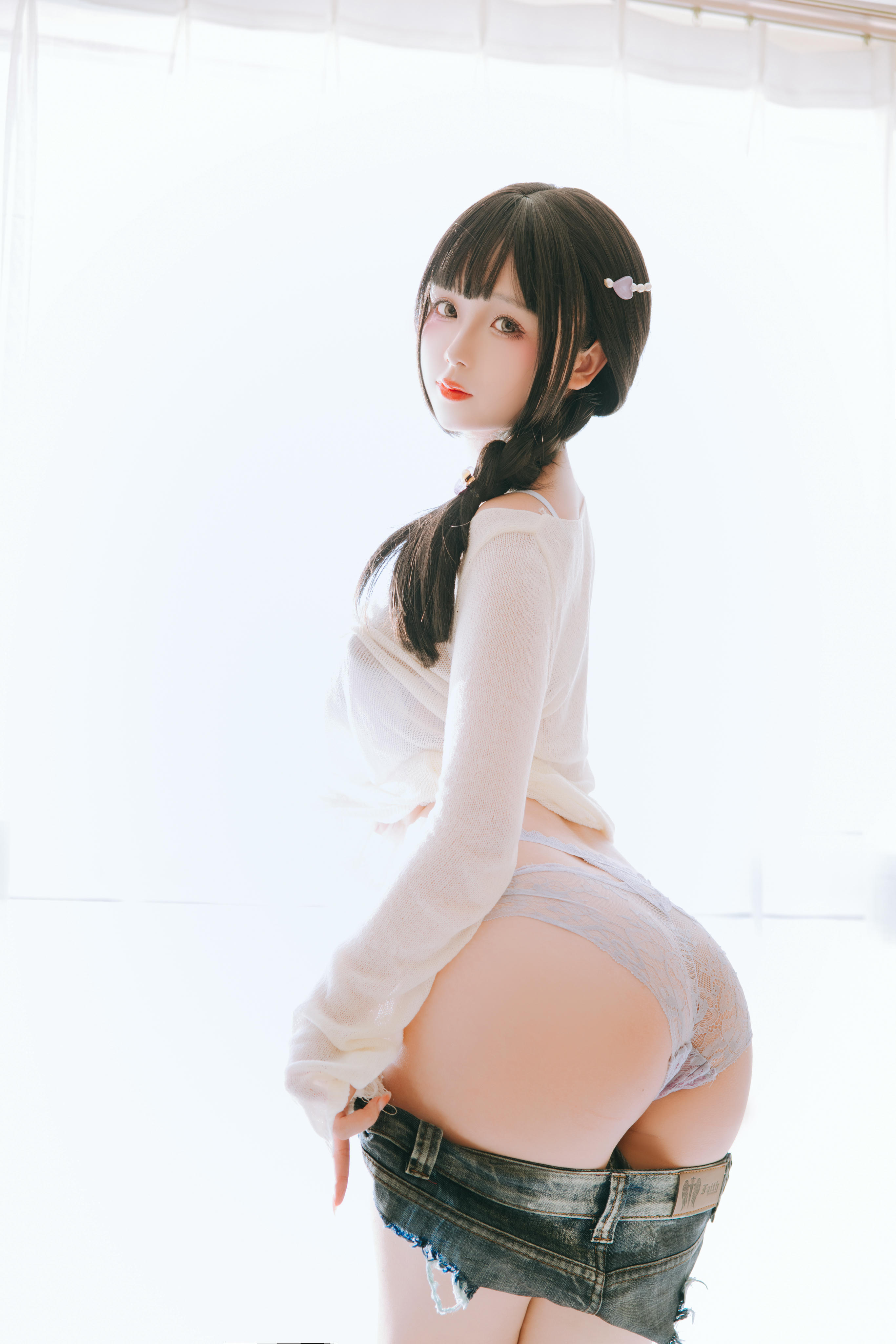 日奈娇 NO.135 牛仔裤人妻 [131P1V 887MB]_第2集