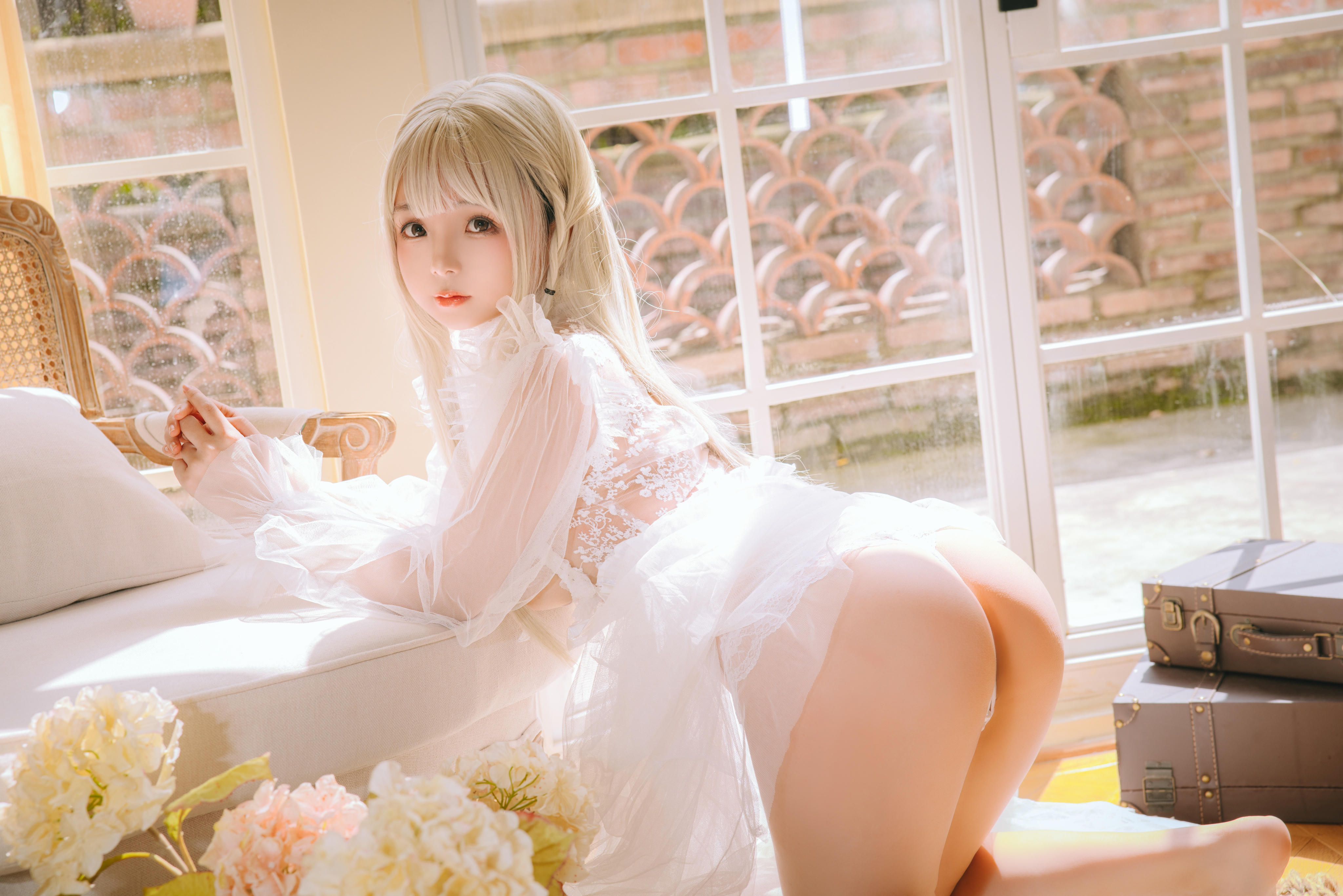 日奈娇 NO.178 白纱衣 [136P4V 1GB]_第2集