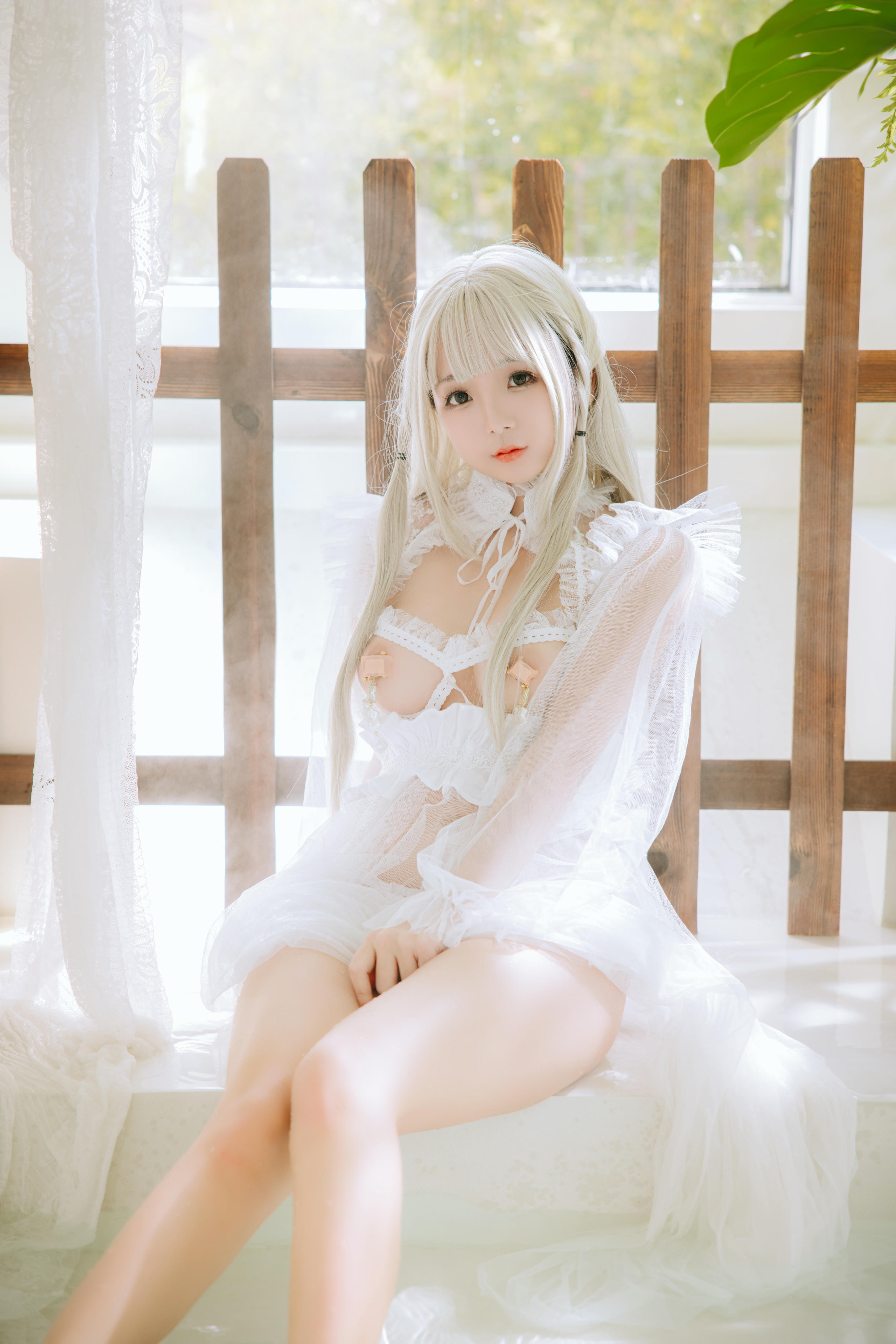 日奈娇 NO.178 白纱衣 [136P4V 1GB]_第3集
