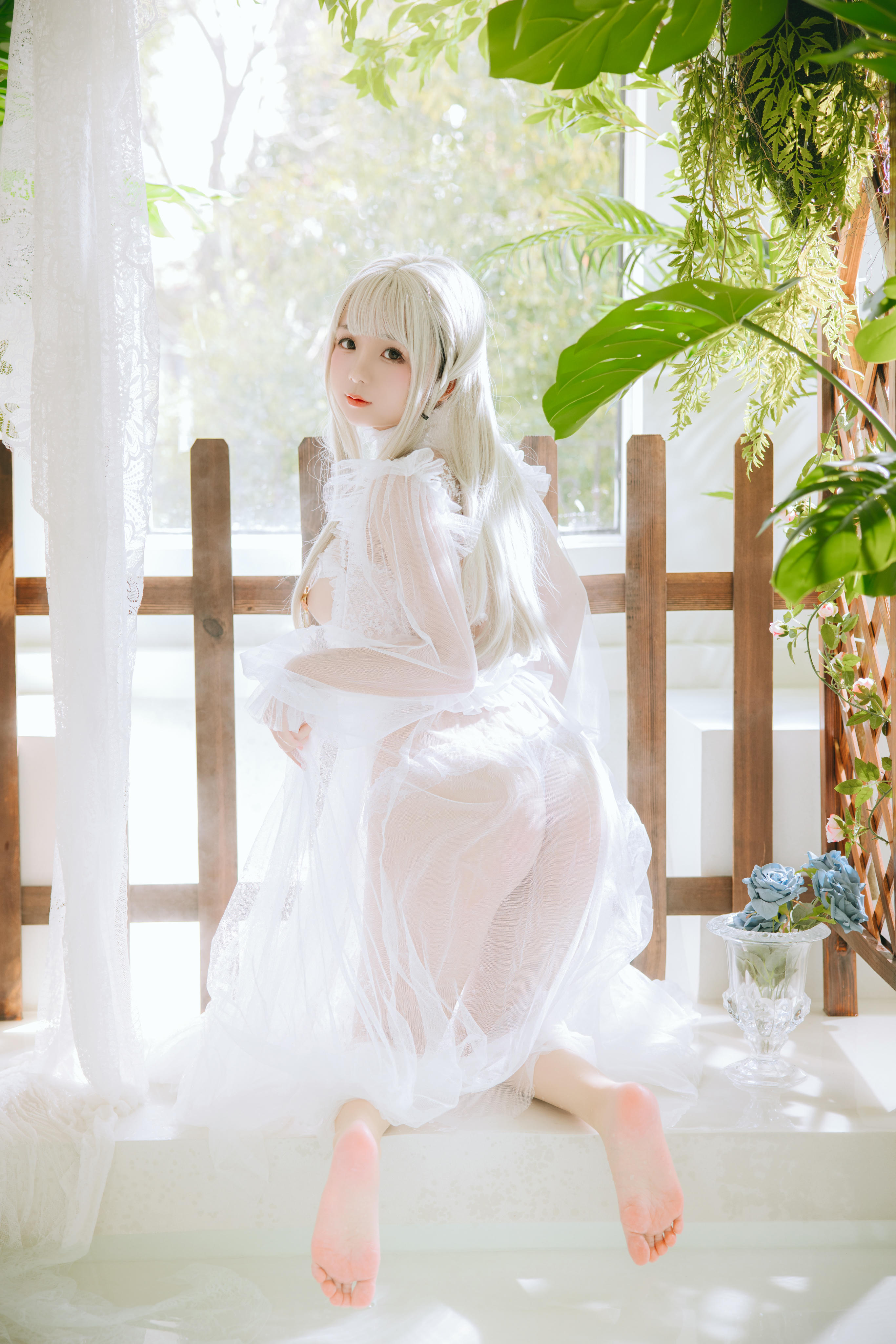 日奈娇 NO.178 白纱衣 [136P4V 1GB]_第3集