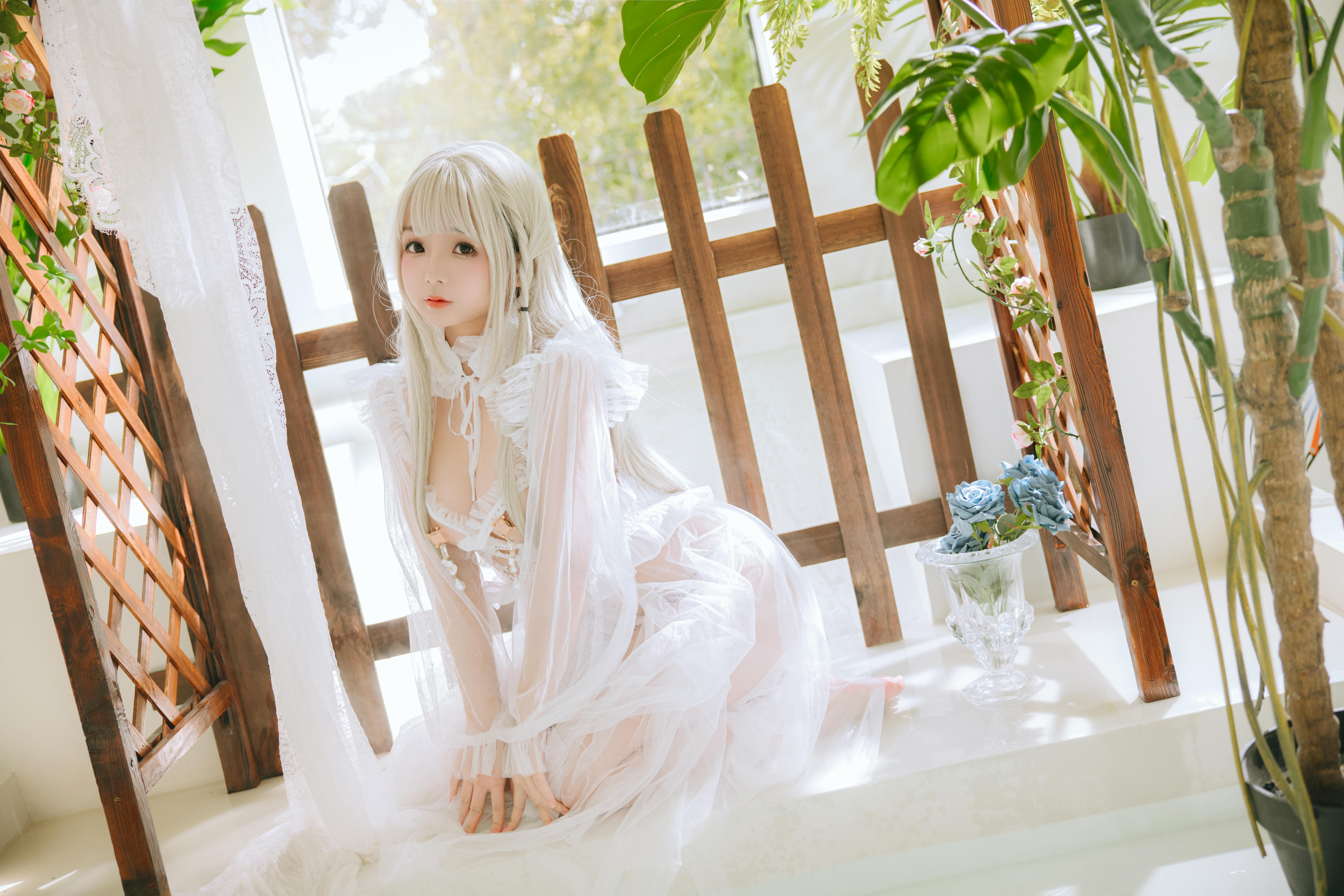 日奈娇 NO.178 白纱衣 [136P4V 1GB]_第3集