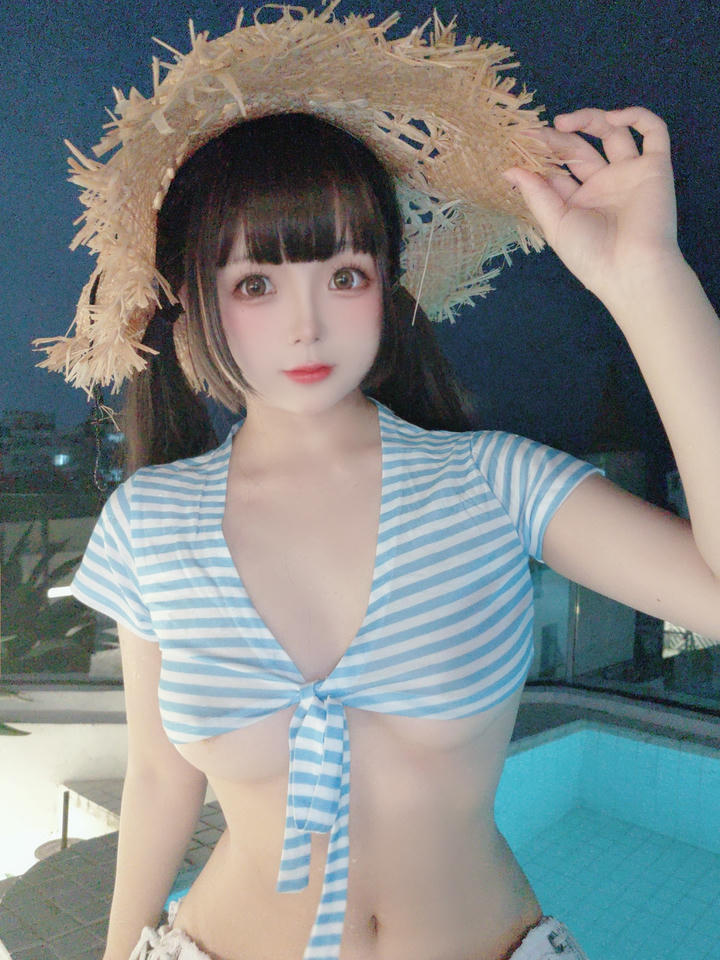 日奈娇 NO.179 蓝白条 [150P6V 1.17GB]_第8集