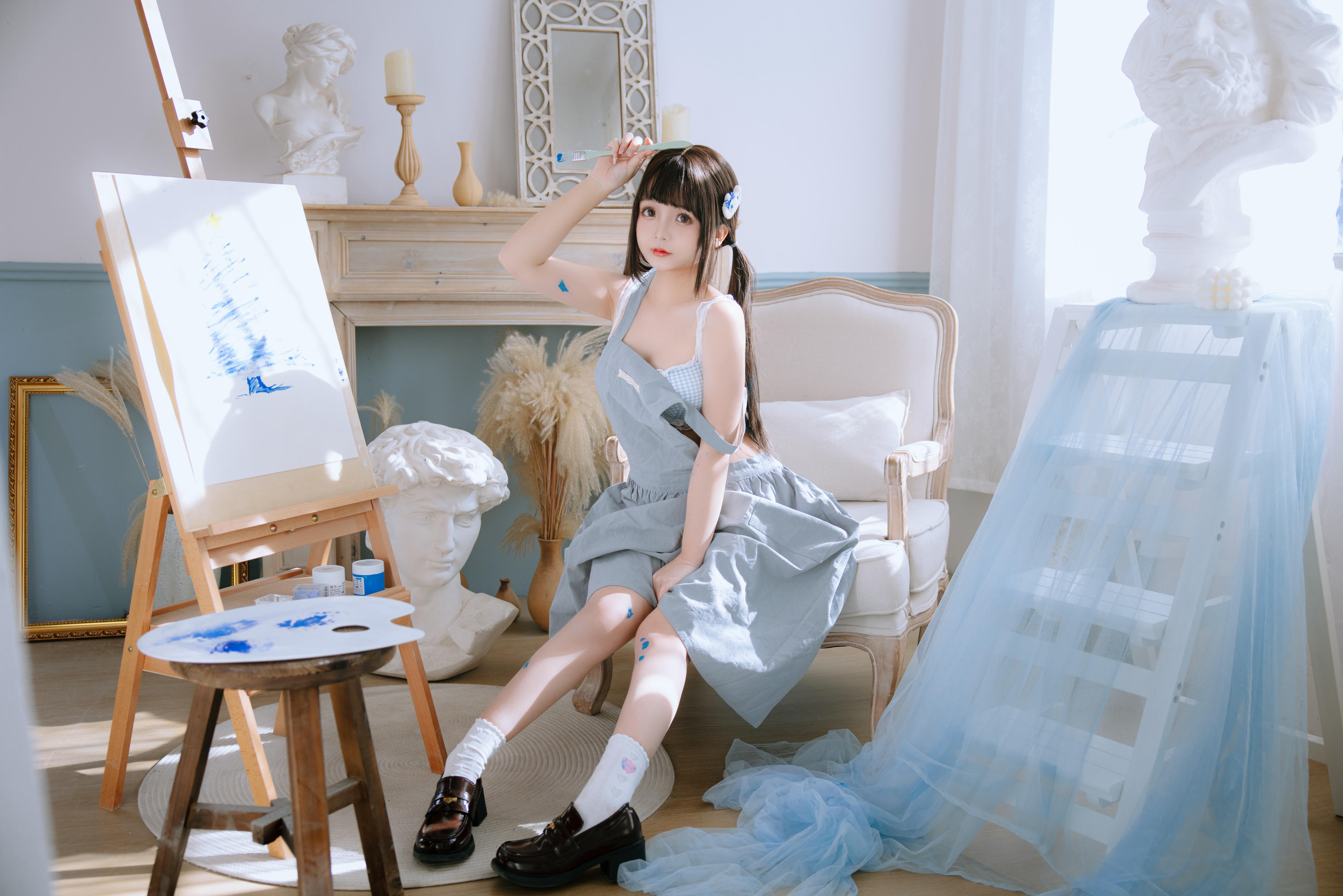 日奈娇 NO.201 美术生 [129P5V 1.71GB]_第5集