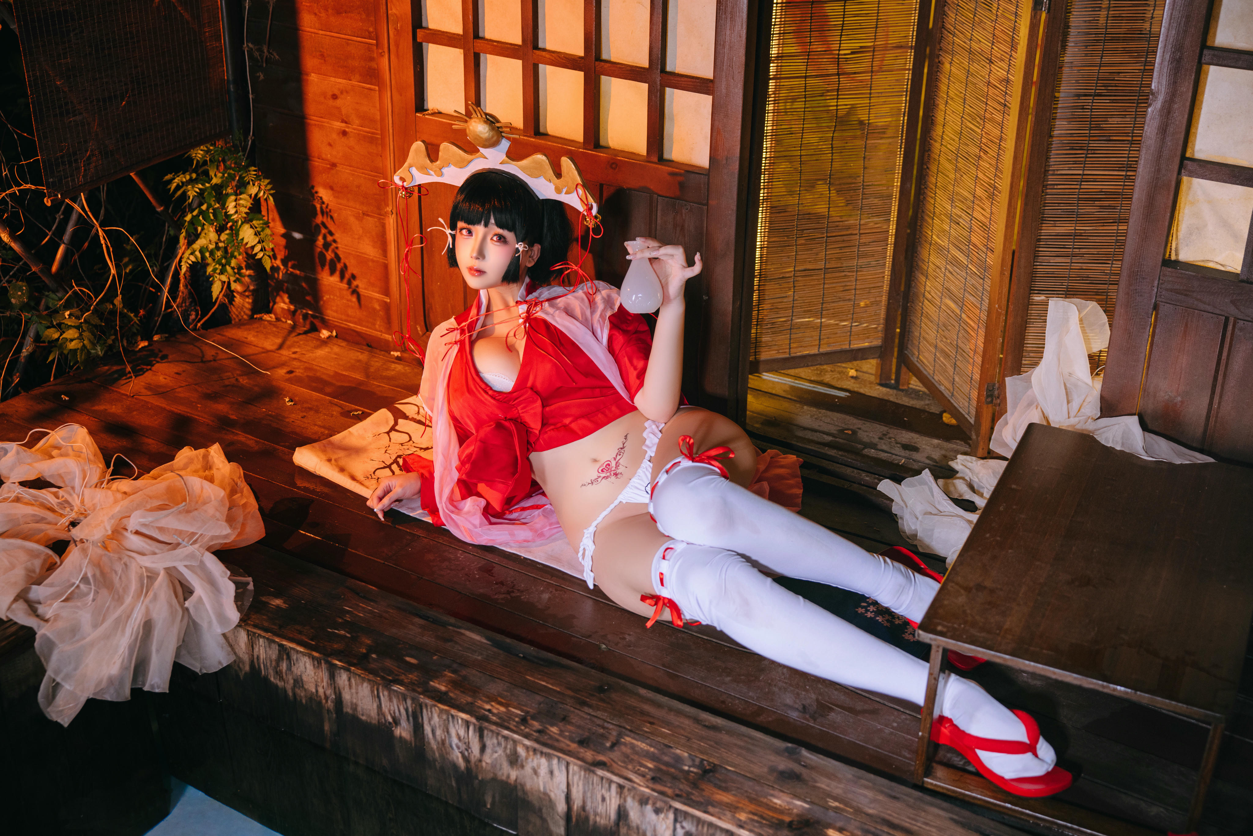 日奈娇 NO.228 辉夜巫女 [130P1V-1.13GB]_第1集