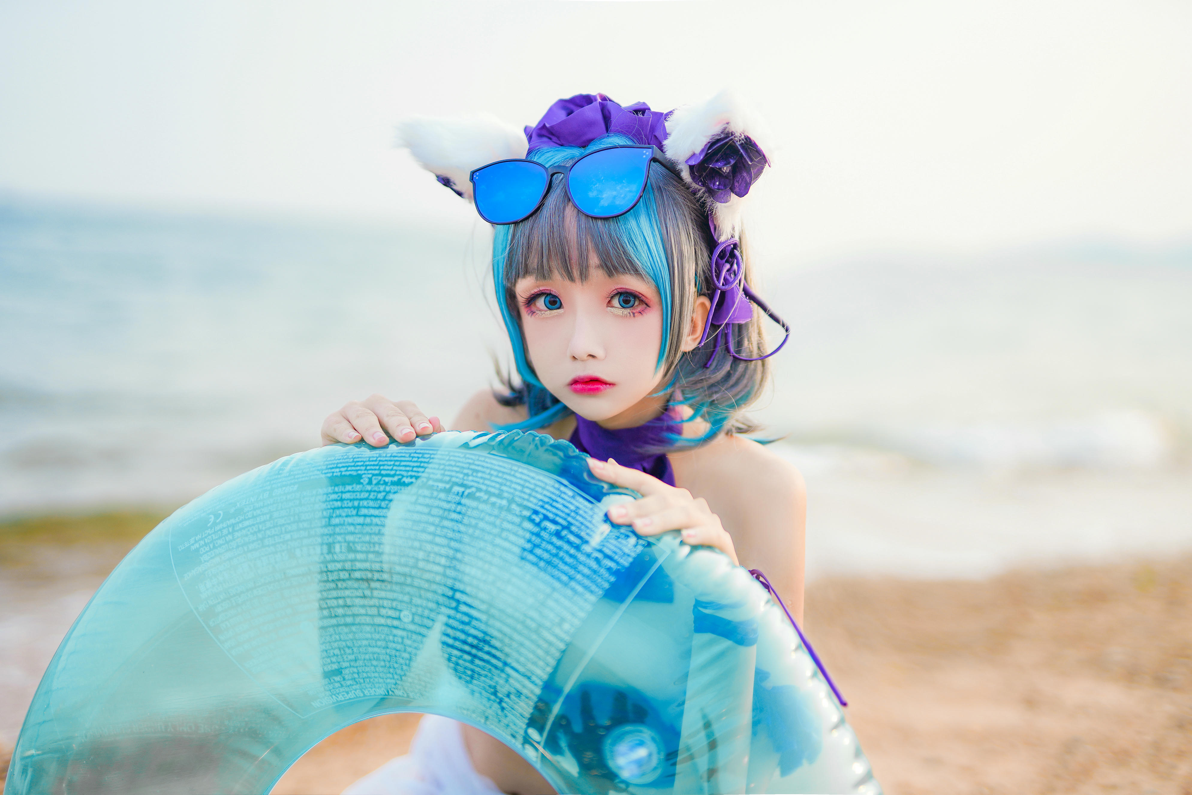 Cosplay日奈娇 - 柴郡猫泳装 [41P-599MB]_第2集