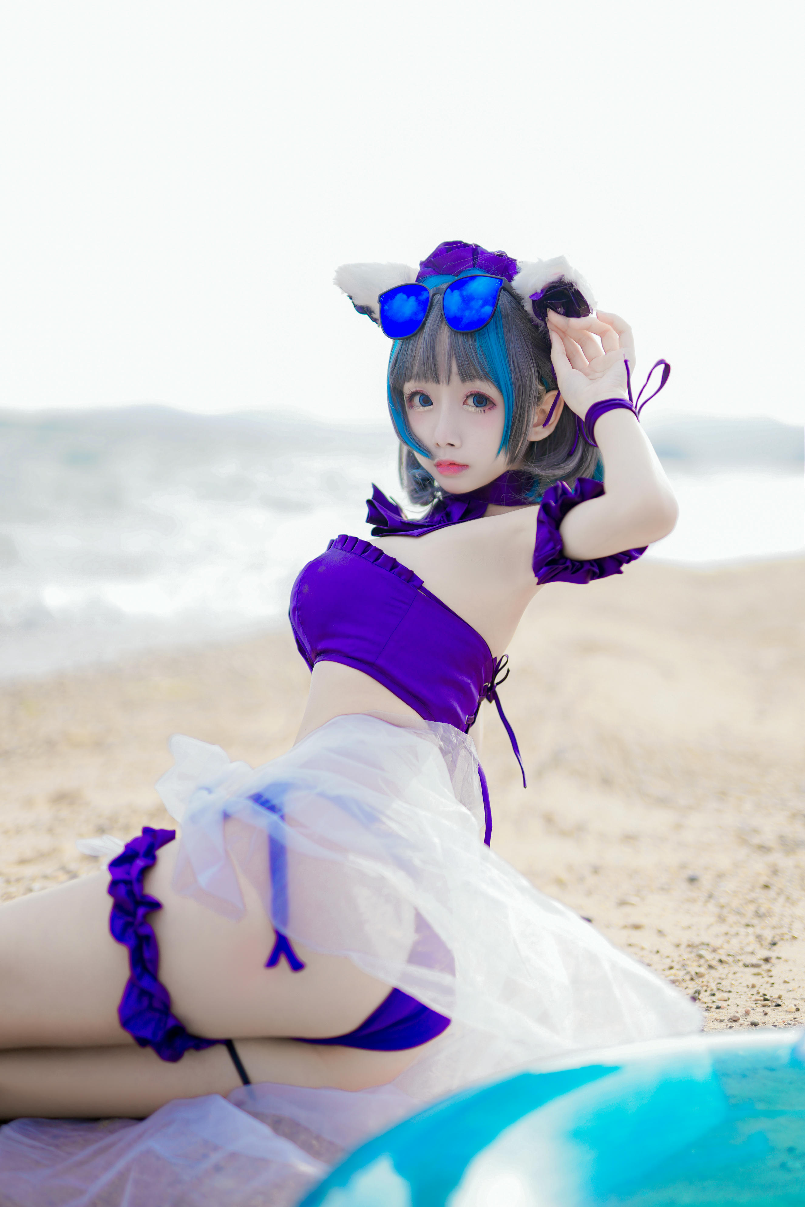 Cosplay日奈娇 - 柴郡猫泳装 [41P-599MB]_第2集