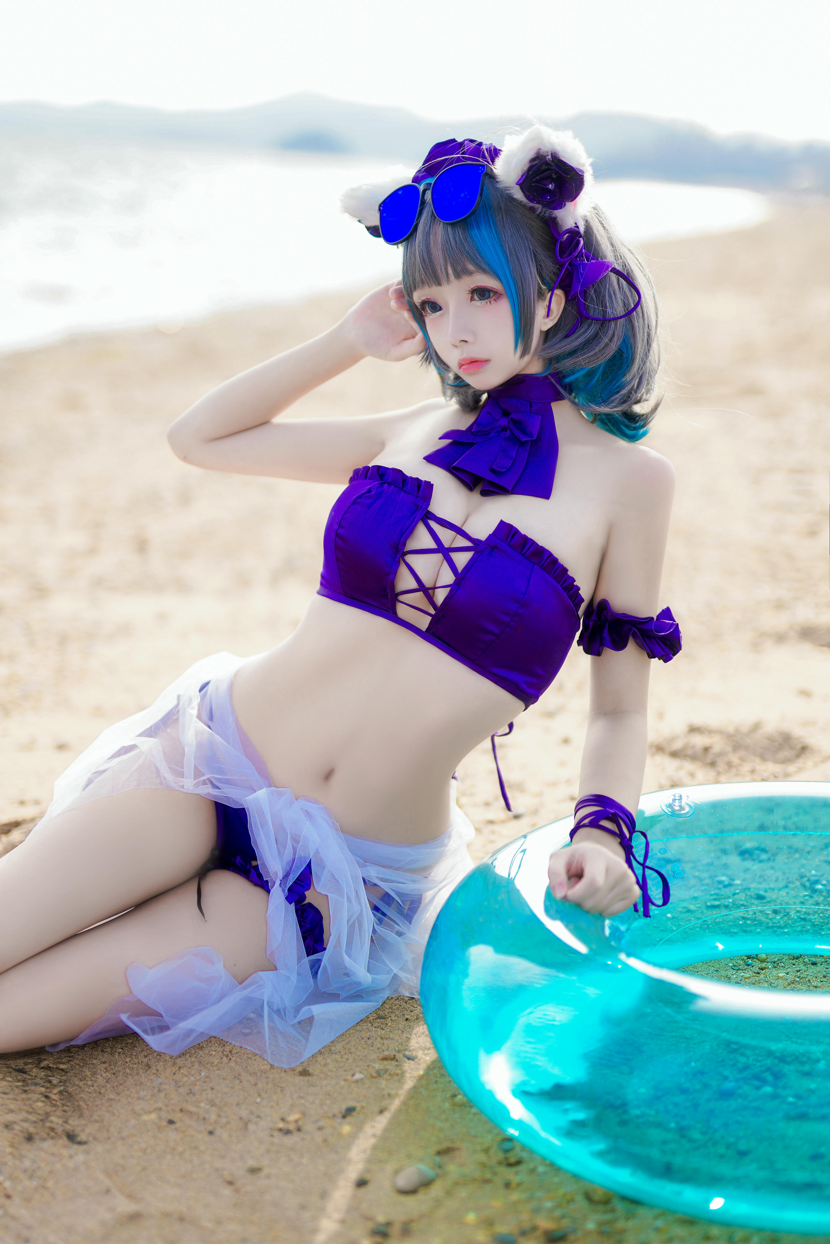 Cosplay日奈娇 - 柴郡猫泳装 [41P-599MB]_第3集