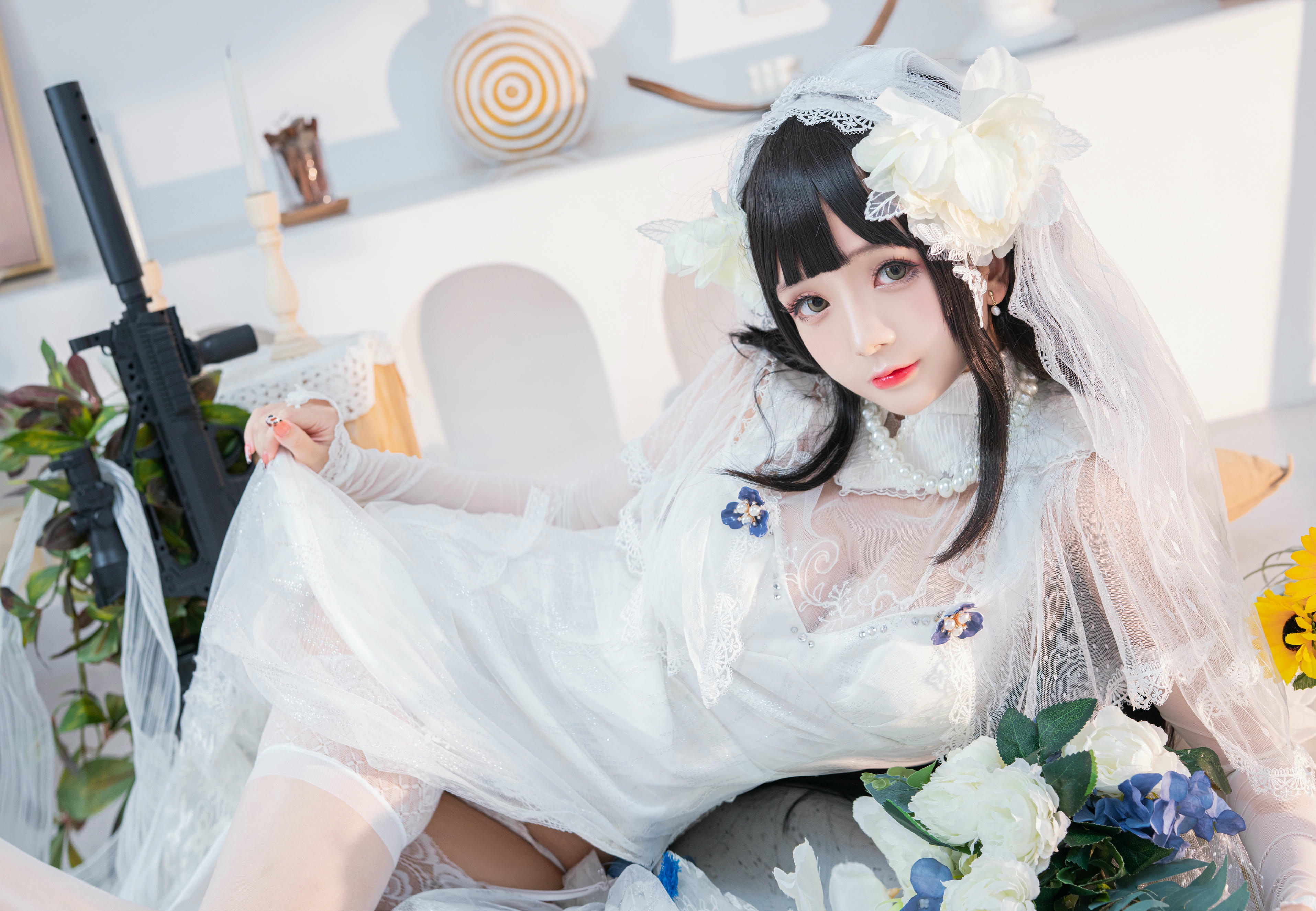 日奈娇 NO.066 95式婚纱 [52P-718MB]_第2集