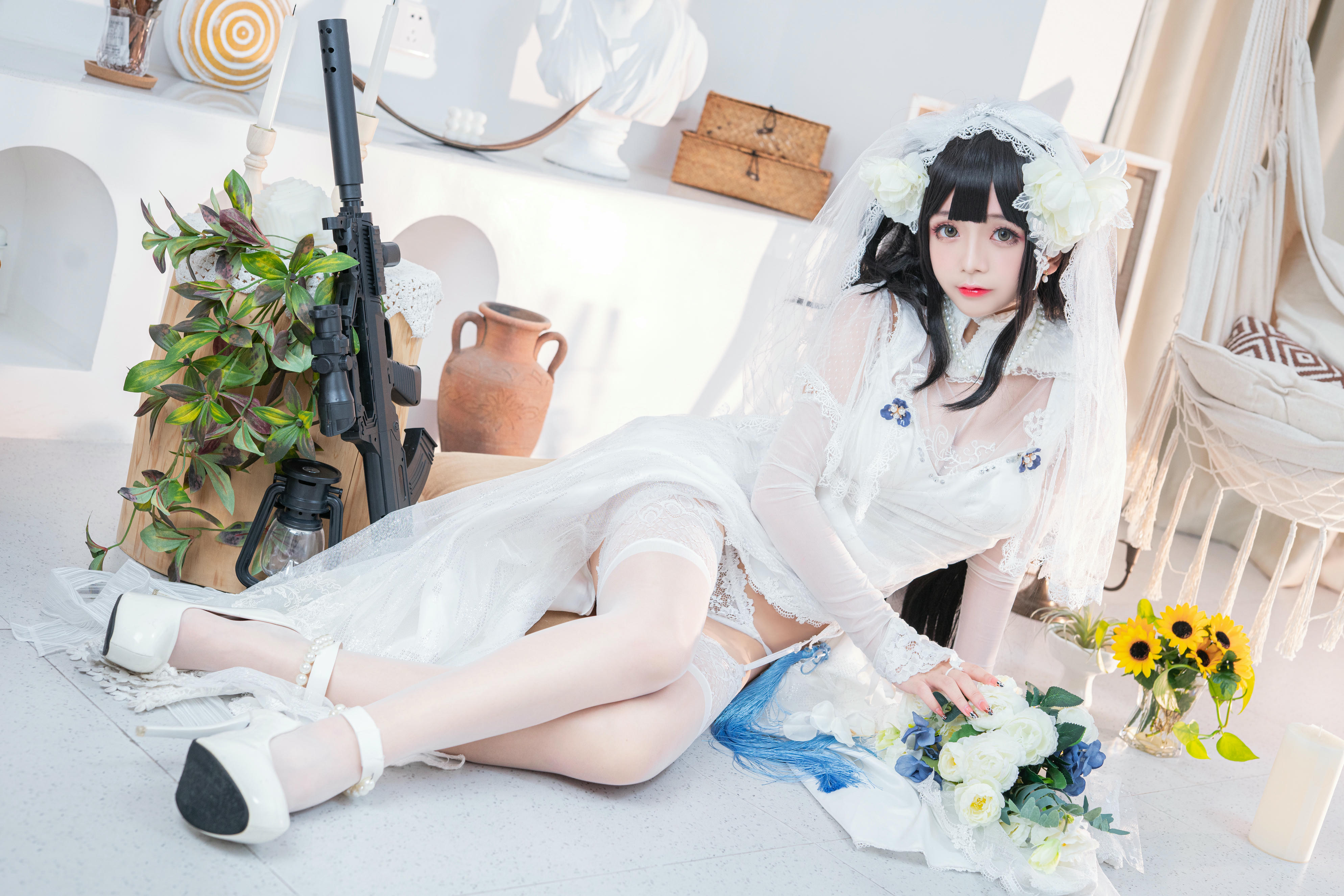日奈娇 NO.066 95式婚纱 [52P-718MB]_第2集