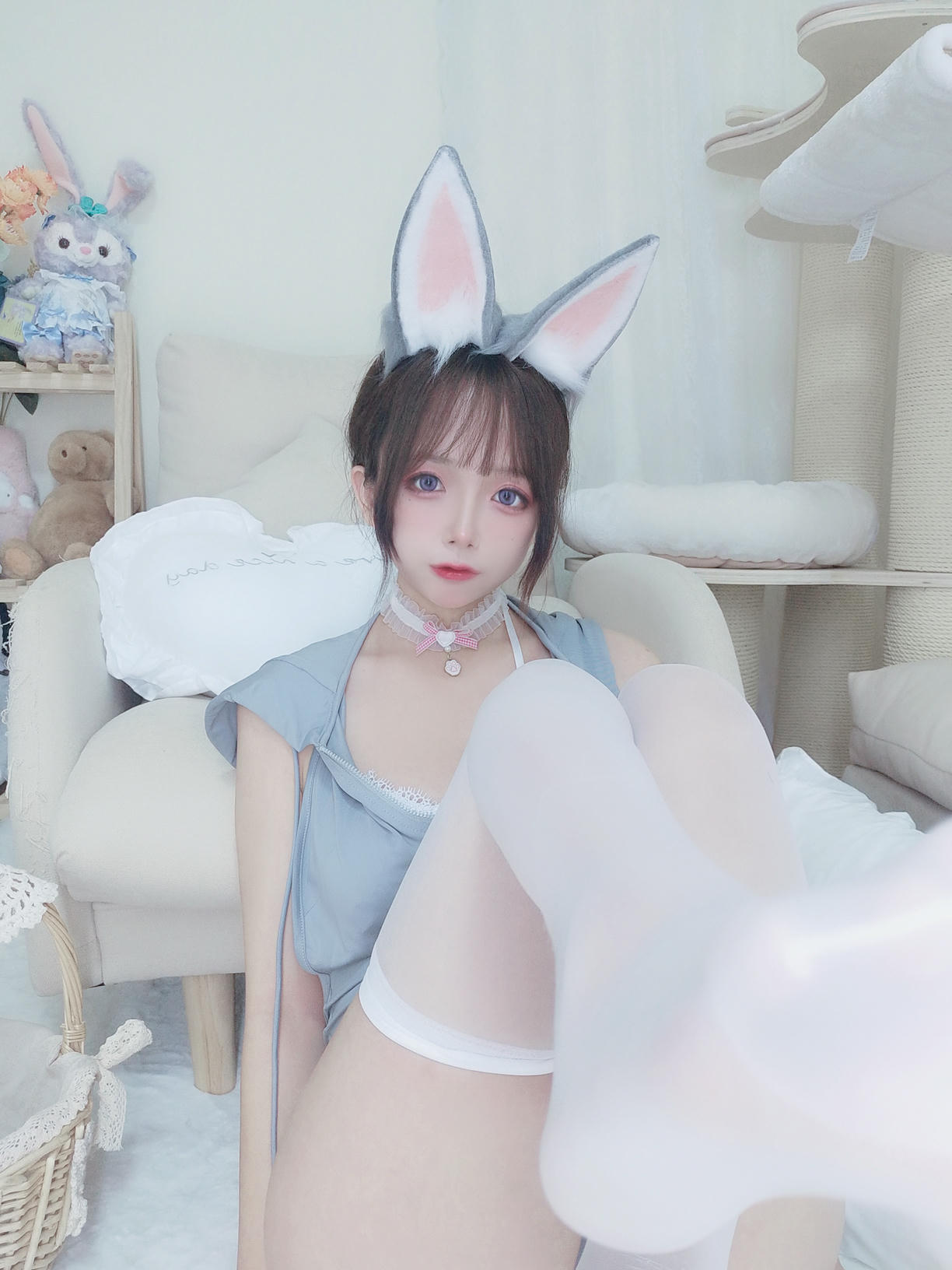 日奈娇 NO.067 兔兔卫衣 [65P1V-245MB]_第2集