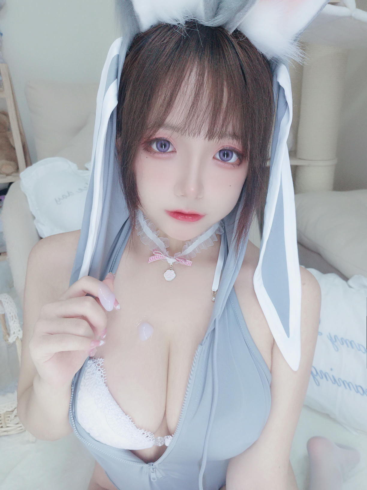日奈娇 NO.067 兔兔卫衣 [65P1V-245MB]_第3集