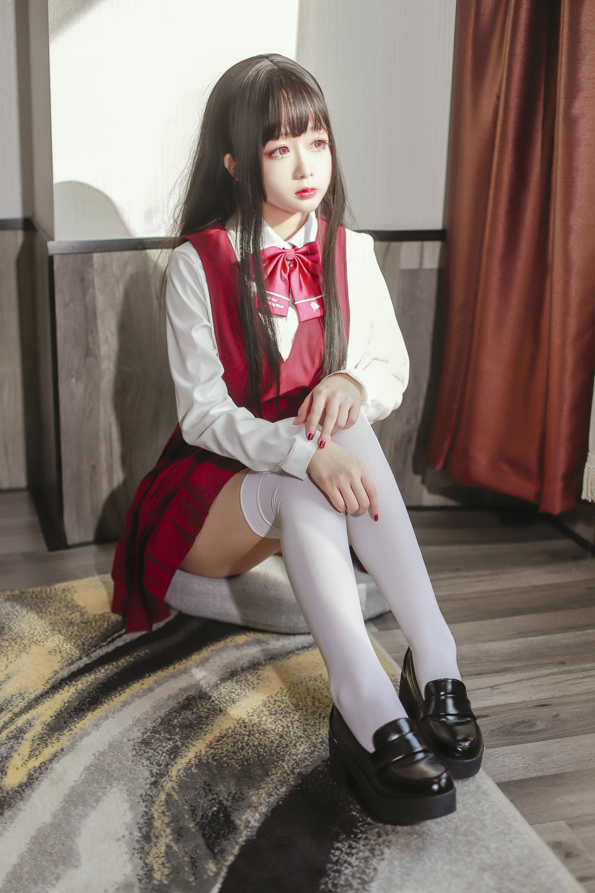 日奈娇 NO.072 JK少女红裙 [28P-276MB]_第2集