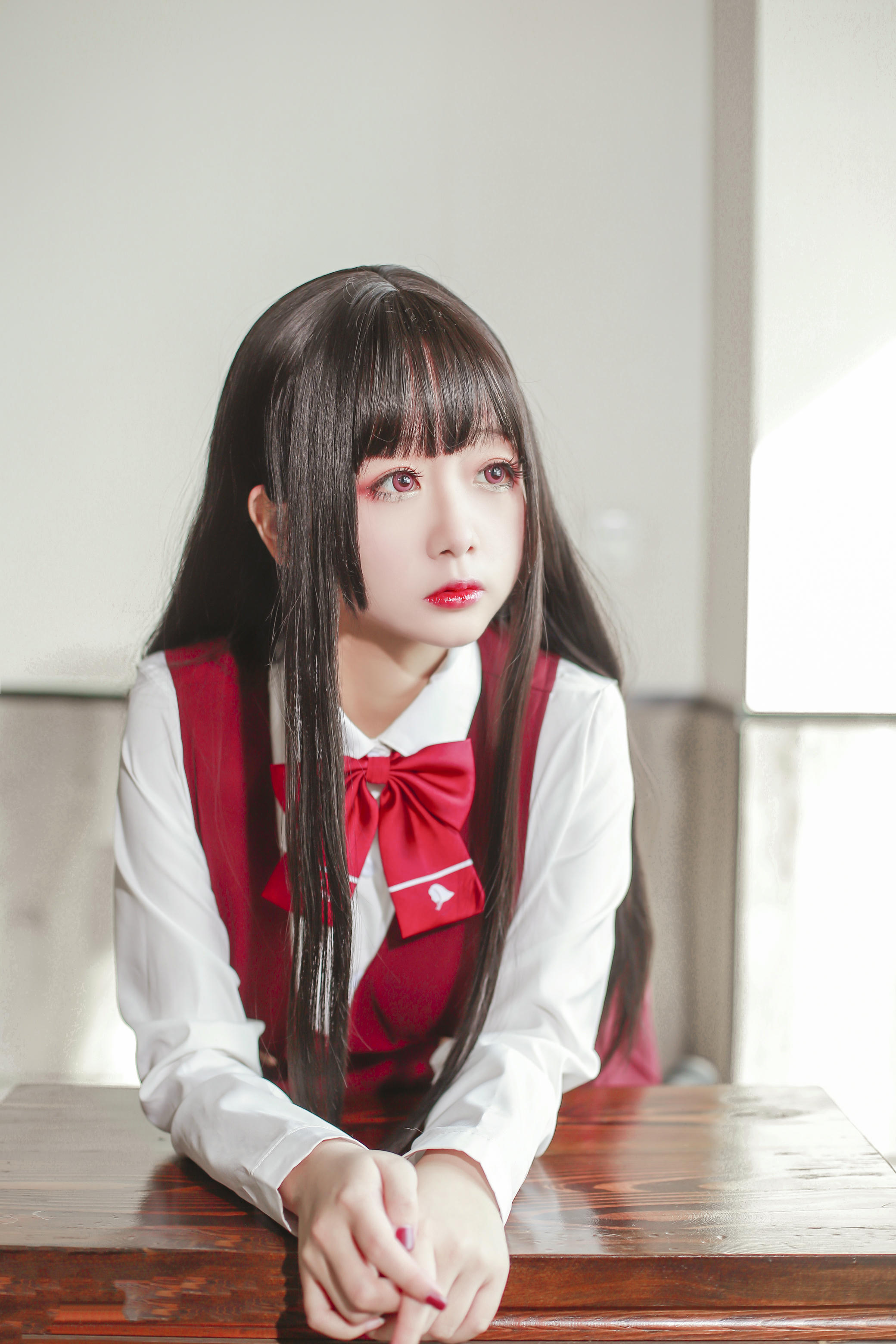 日奈娇 NO.072 JK少女红裙 [28P-276MB]_第2集