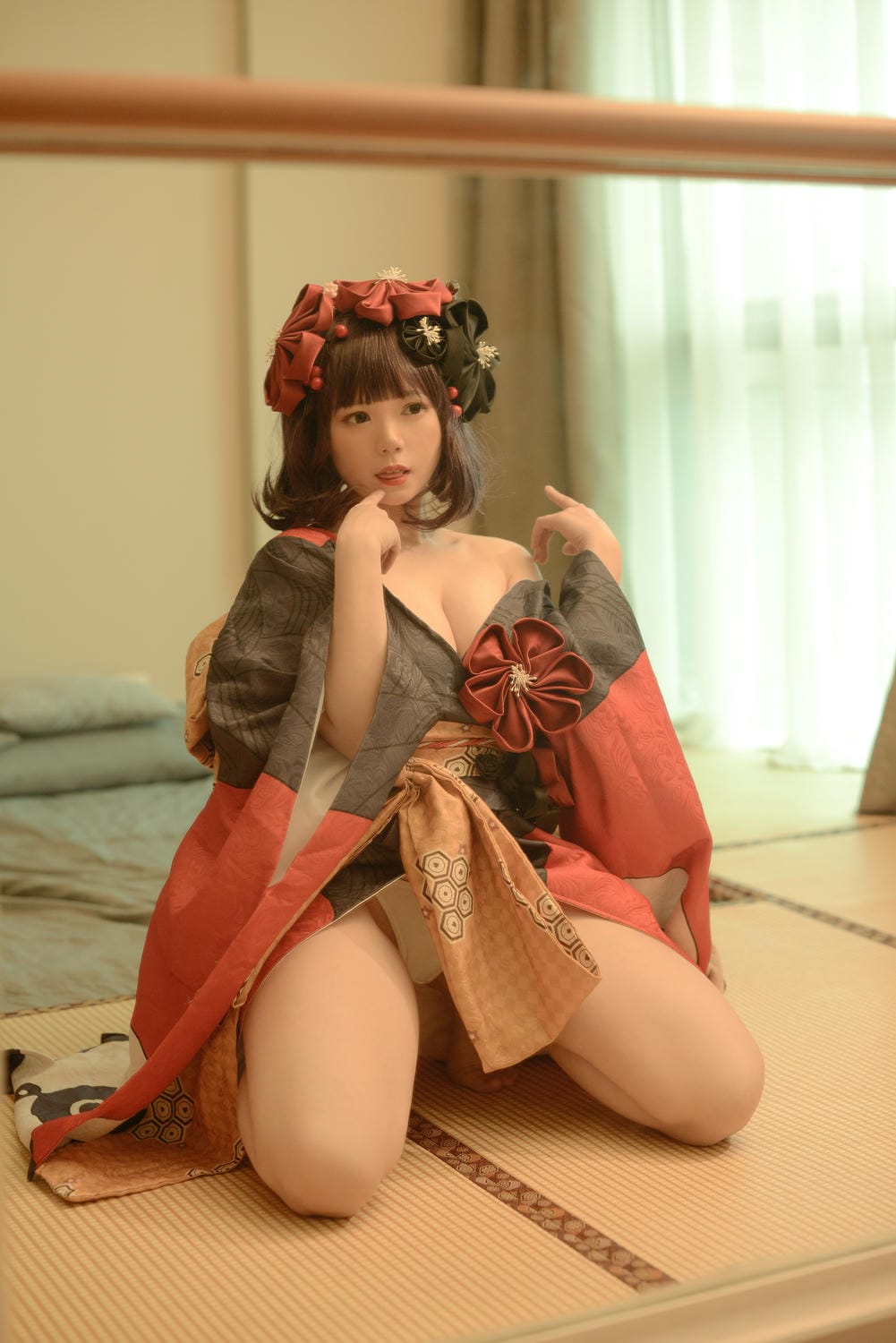 きょう肉肉Vol.21 Hokusai 着物と水着（動画入り）(watermarked)_第2集