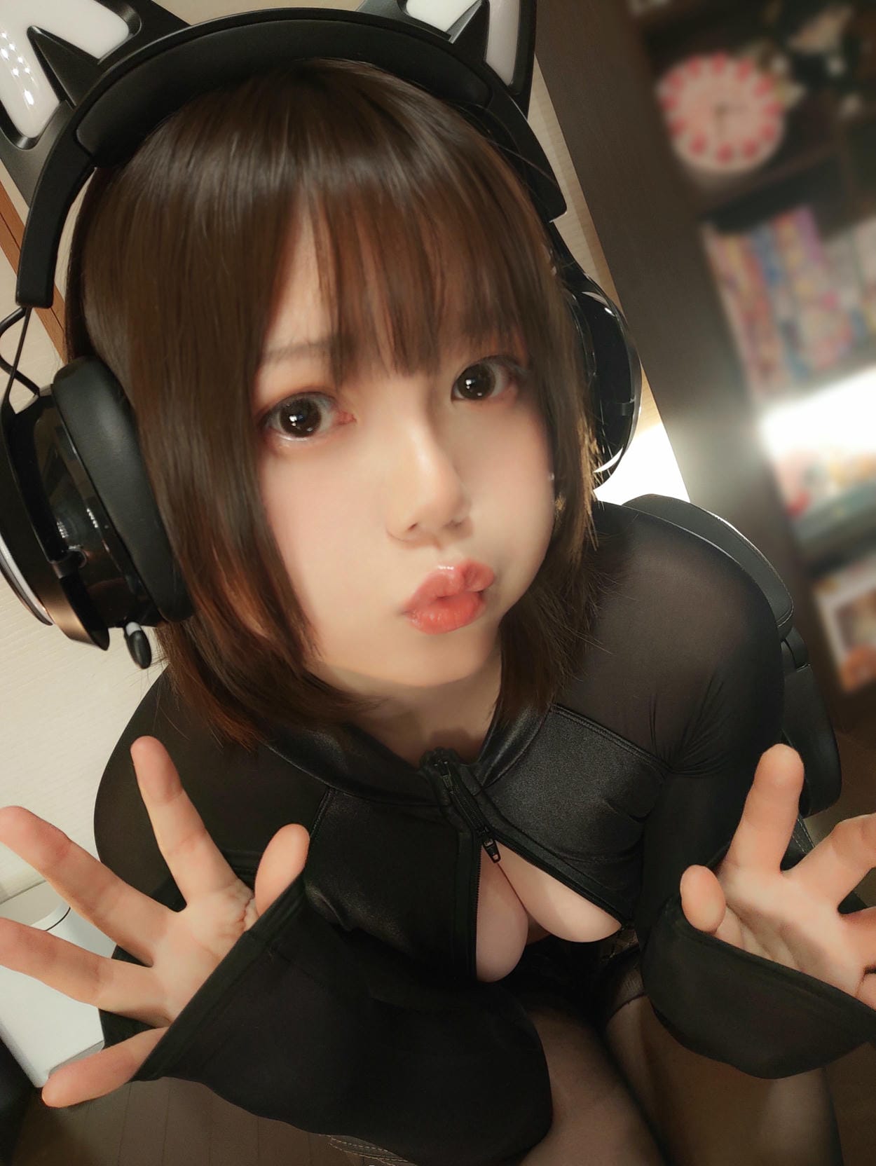日本cosplay肉肉-2022-07-03 🖤黒猫🖤 [8P-24.26MB]_第1集