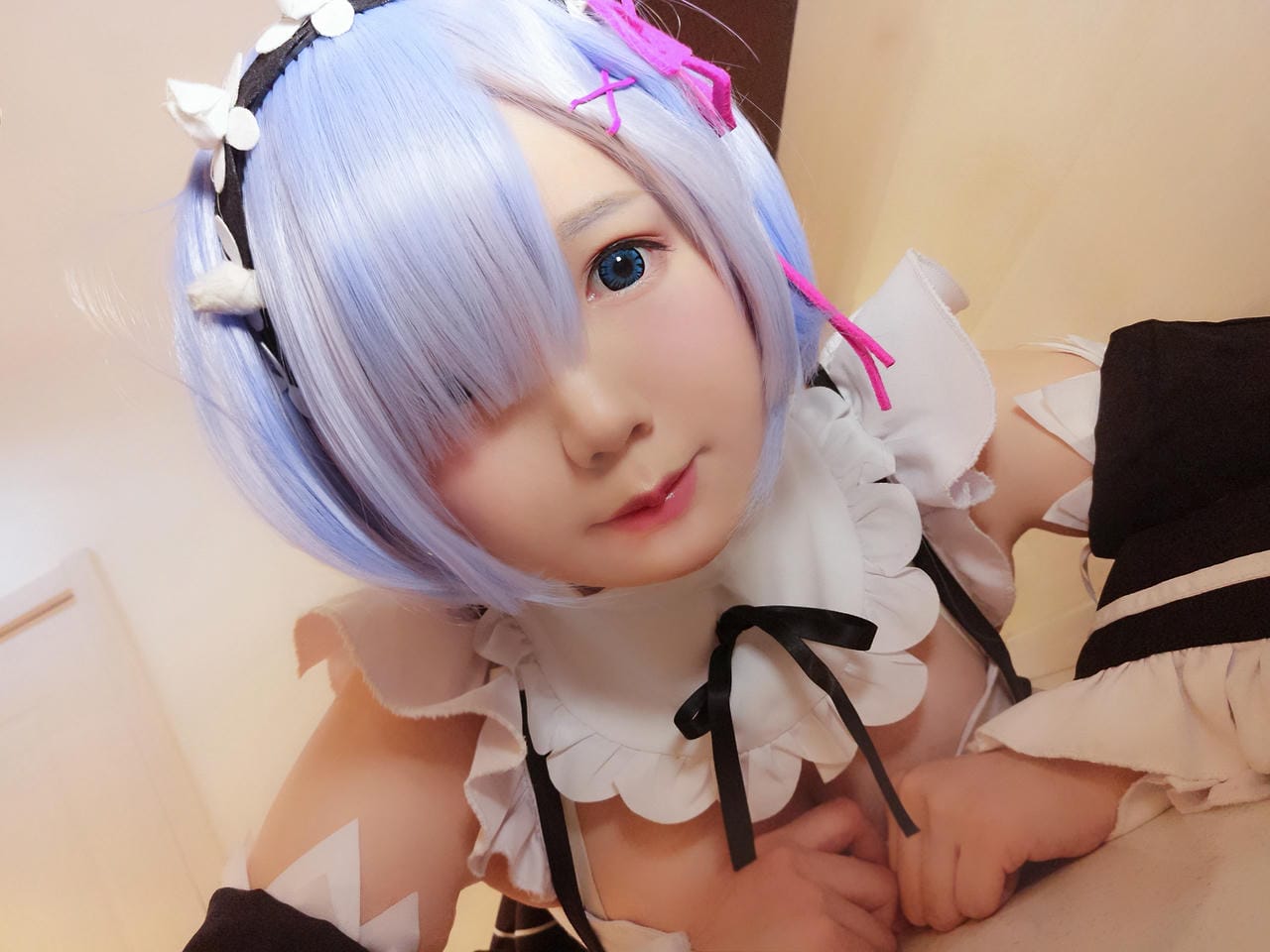 きょう肉肉vol.7 メイド服 レムcosplay (動画入り)_第2集