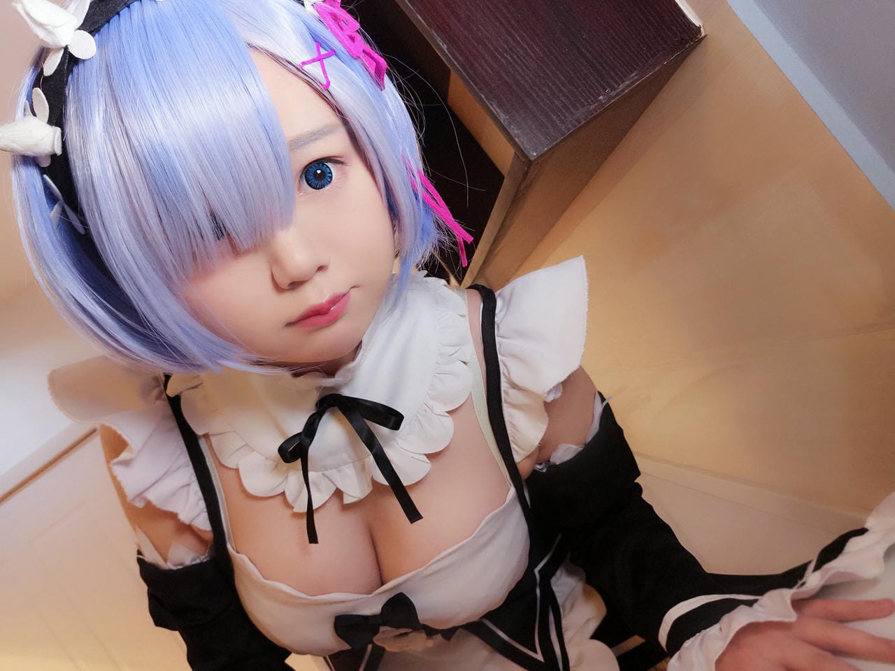 きょう肉肉vol.7 メイド服 レムcosplay (動画入り)_第2集