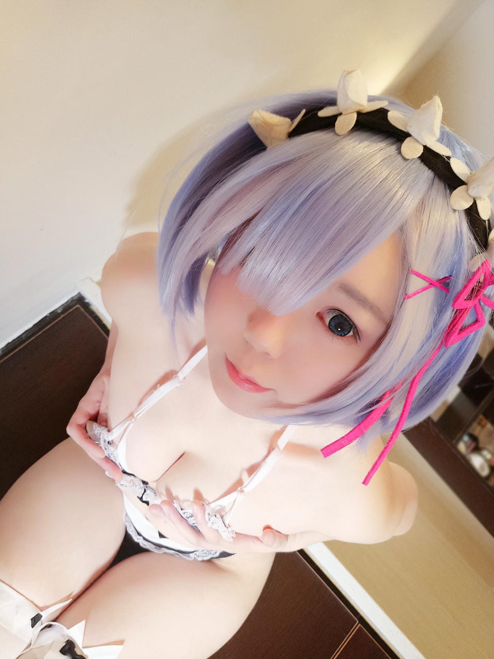 きょう肉肉vol.7 メイド服 レムcosplay (動画入り)_第1集