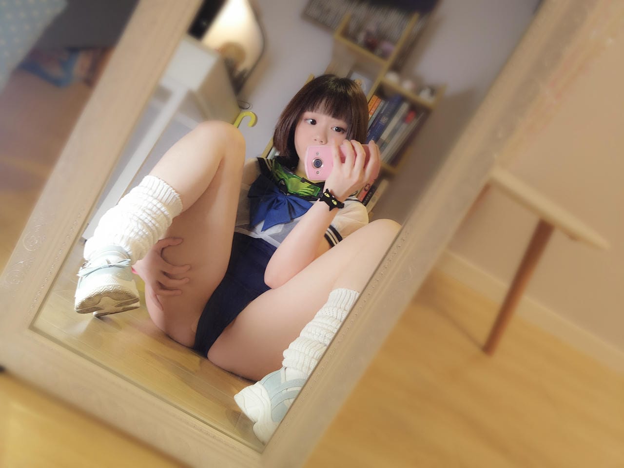 日本cosplay肉肉-#002 - 2019-05-07 - 透け制服のJK_第1集