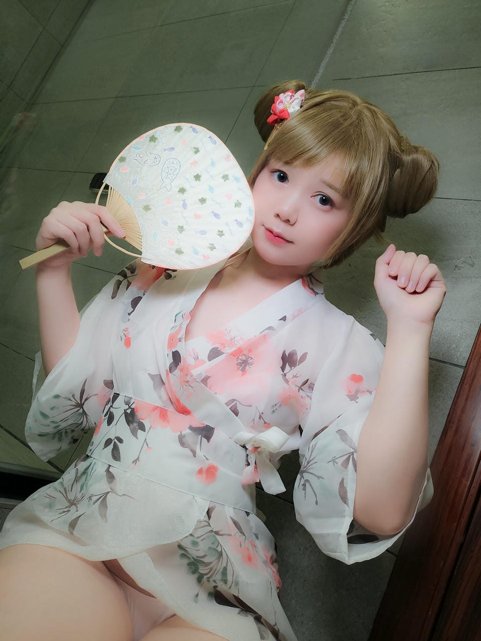 日本cosplay肉肉-#016 - 2019-08-17 - 和風❤️着物❤️団子あたま_第1集