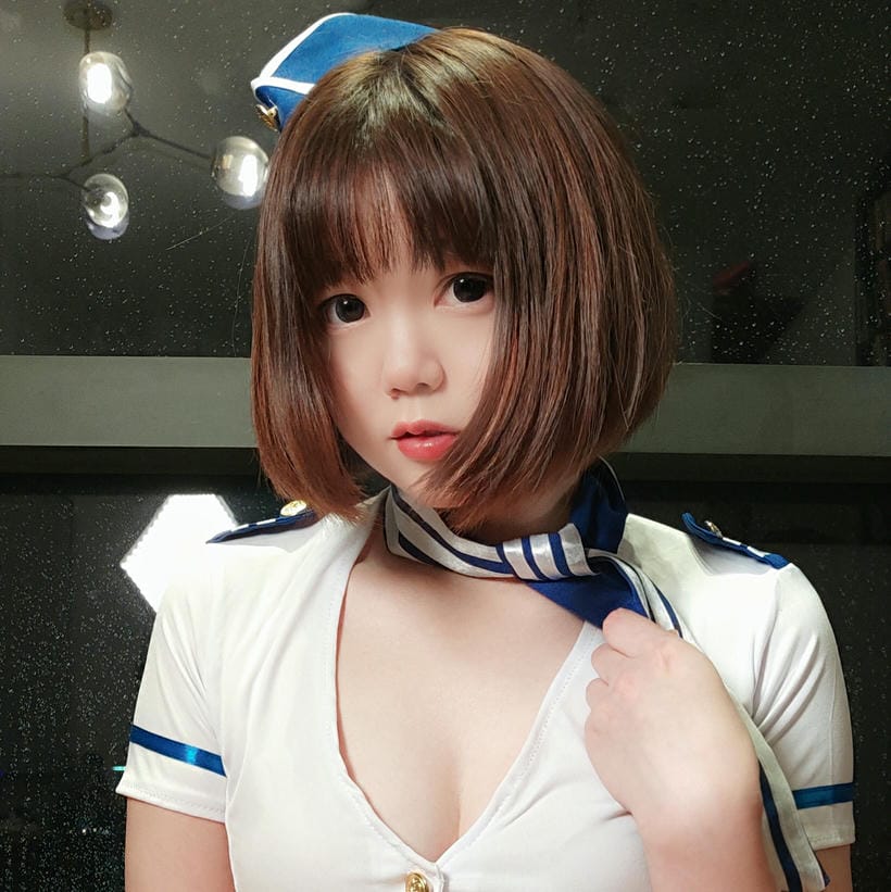日本cosplay肉肉-#018 - 2019-09-01 - STAFF ONLY -- 客室乗務員_第1集
