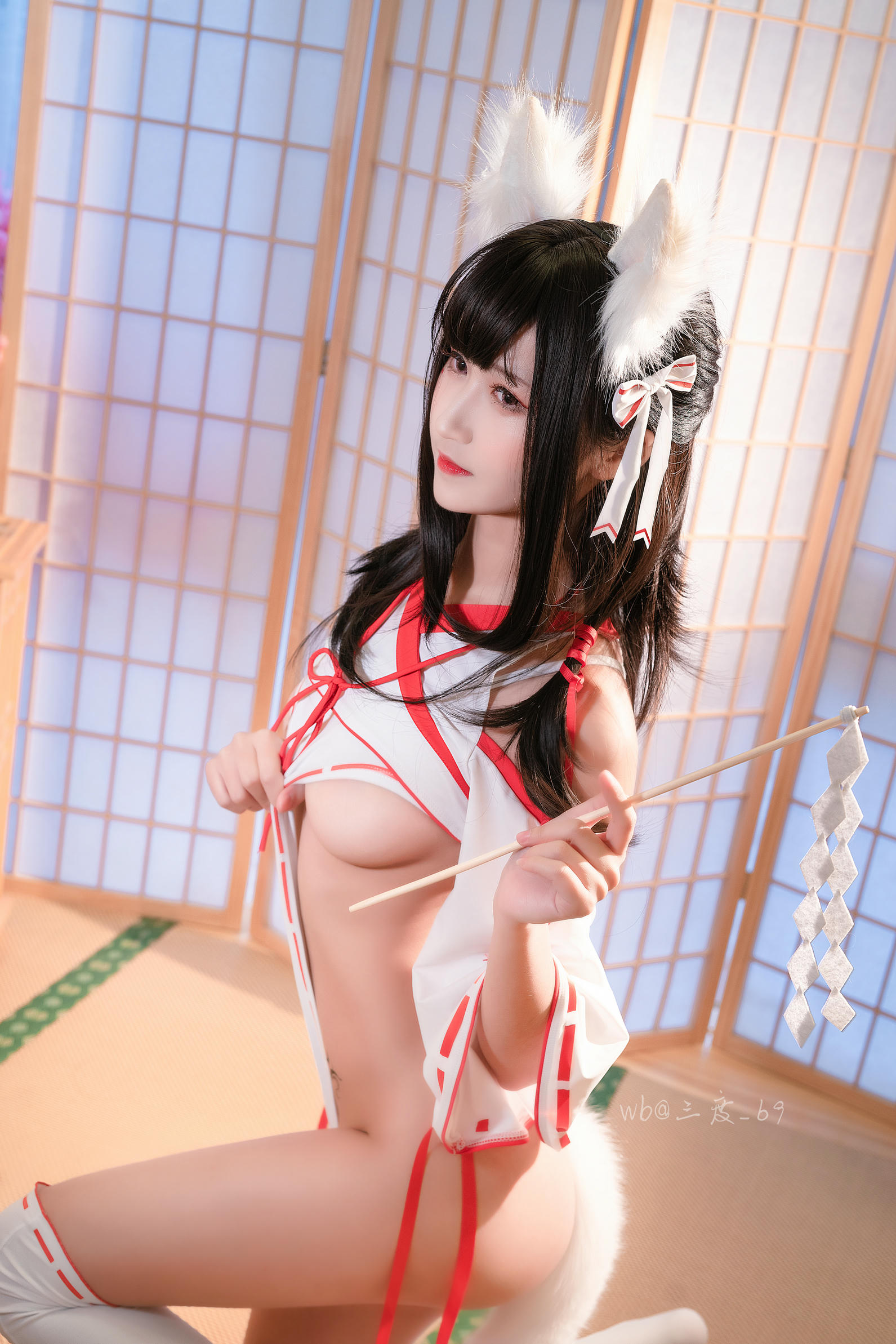 三度_69 NO.010 狐巫女 [33P2V-335MB]_第1集