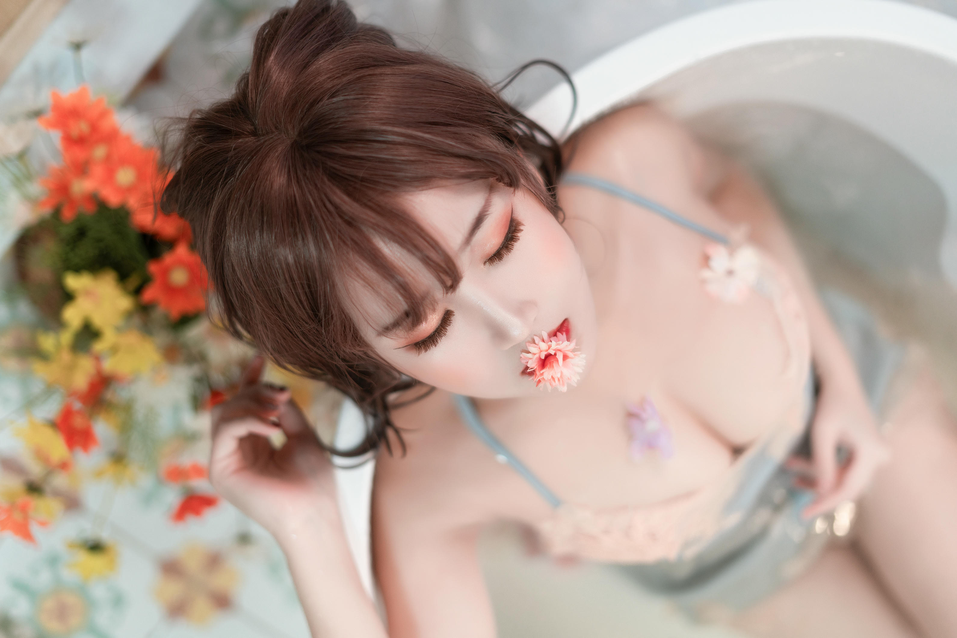 三度_69 NO.042 蓝睡裙 [20P-380MB]_第1集