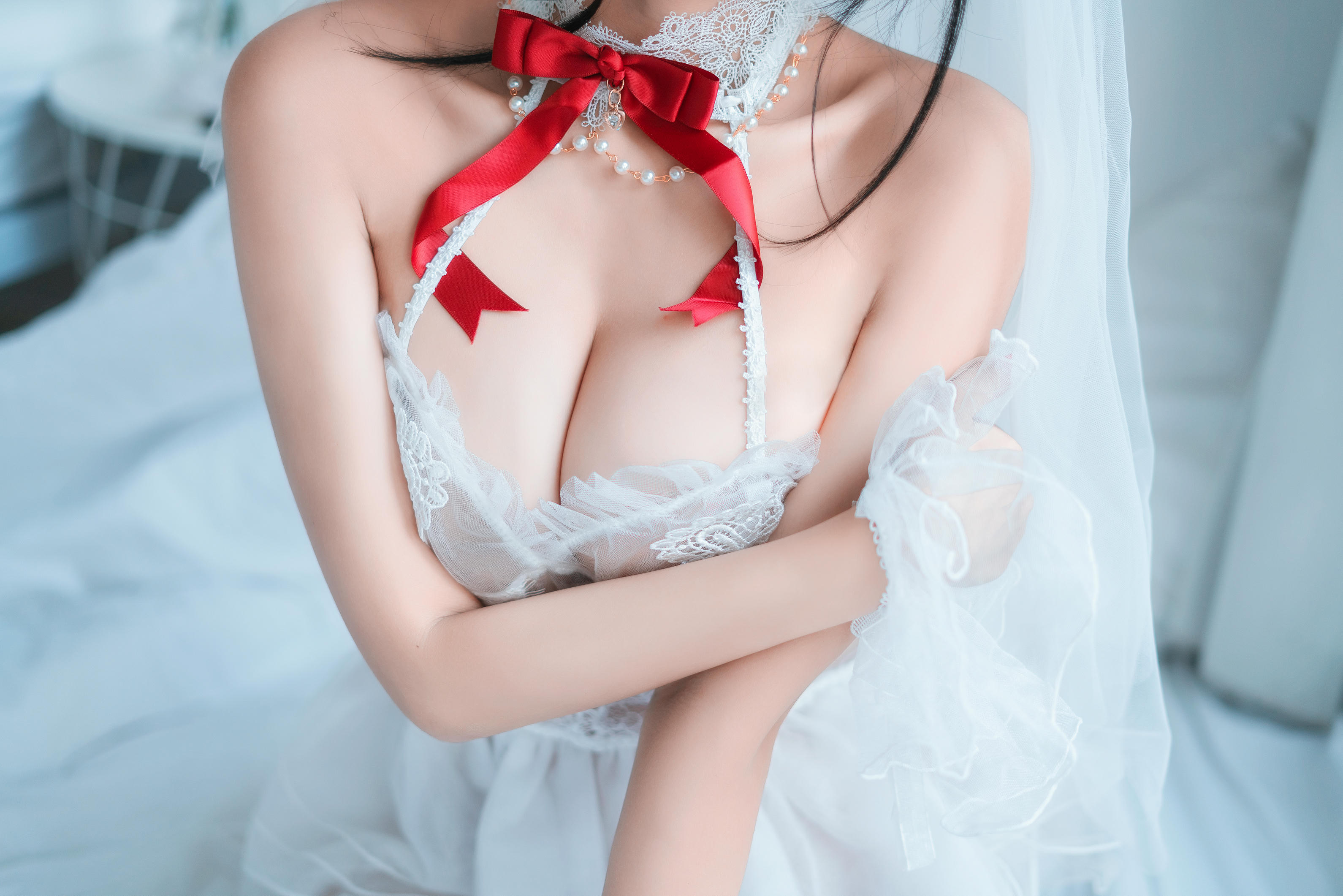 三度_69 NO.044 婚纱孔雀翎 [24P-388MB]_第1集