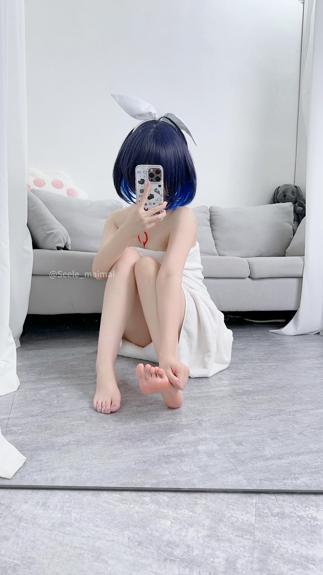 吃货麦麦w-Seele麦麦 NO.005 崩崩温泉 [59P 196MB]_第1集