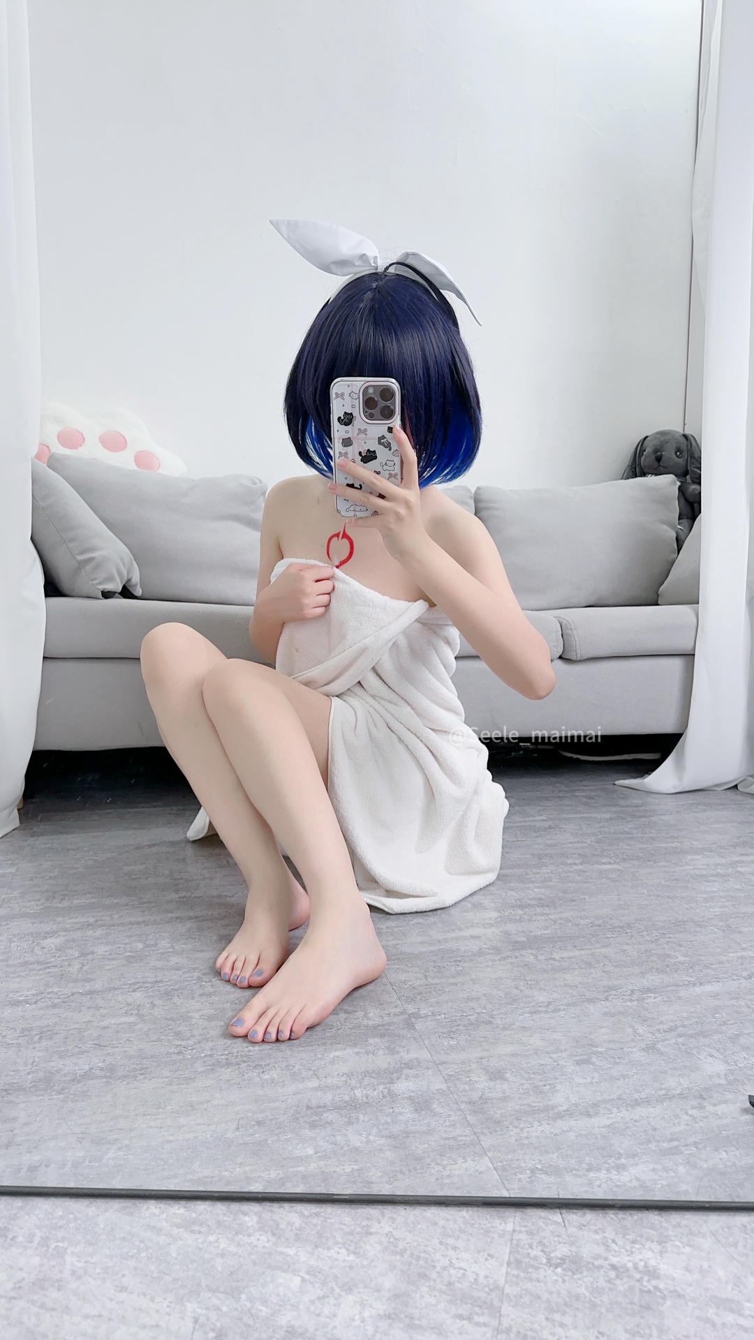 吃货麦麦w-Seele麦麦 NO.005 崩崩温泉 [59P 196MB]_第1集
