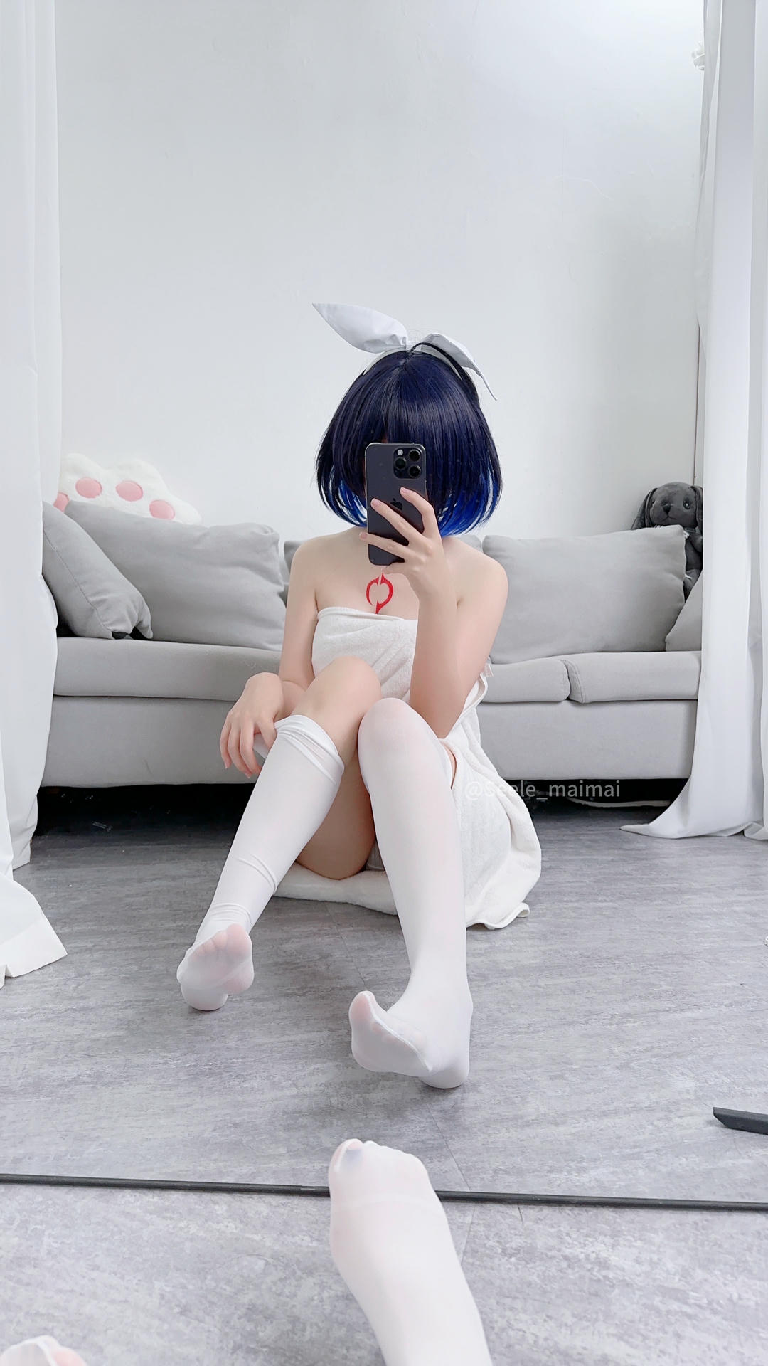 吃货麦麦w-Seele麦麦 NO.005 崩崩温泉 [59P 196MB]_第1集