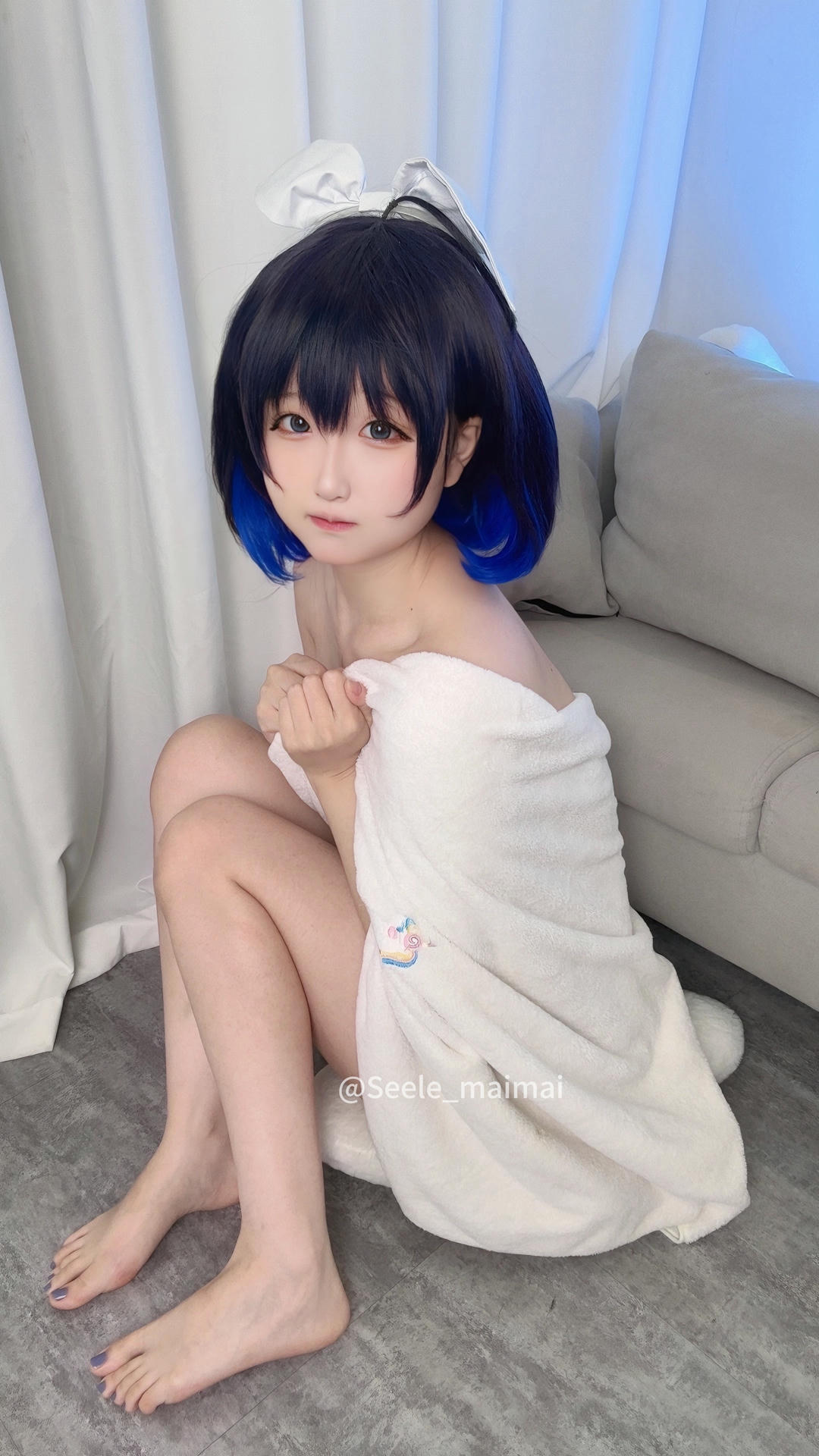 吃货麦麦w-Seele麦麦 NO.005 崩崩温泉 [59P 196MB]_第3集