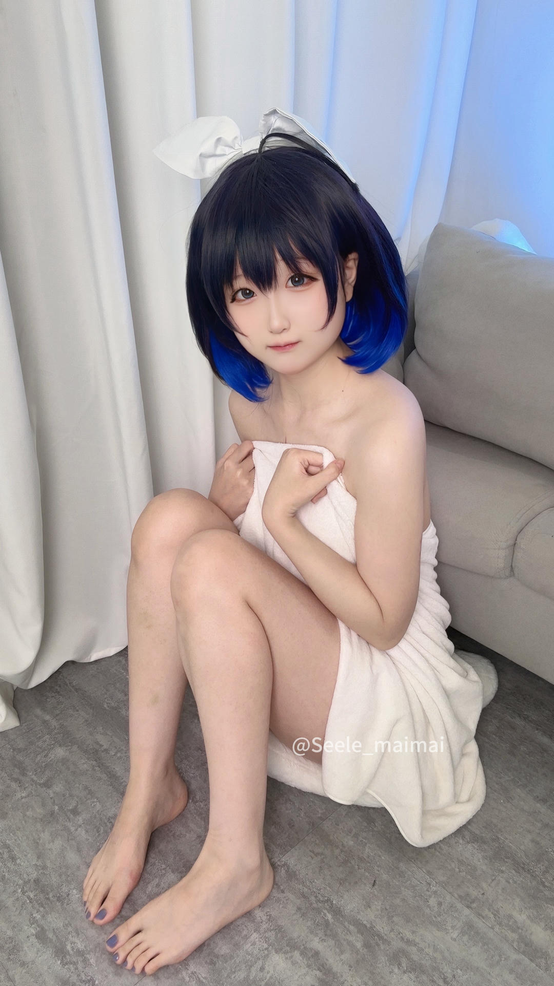 吃货麦麦w-Seele麦麦 NO.005 崩崩温泉 [59P 196MB]_第3集