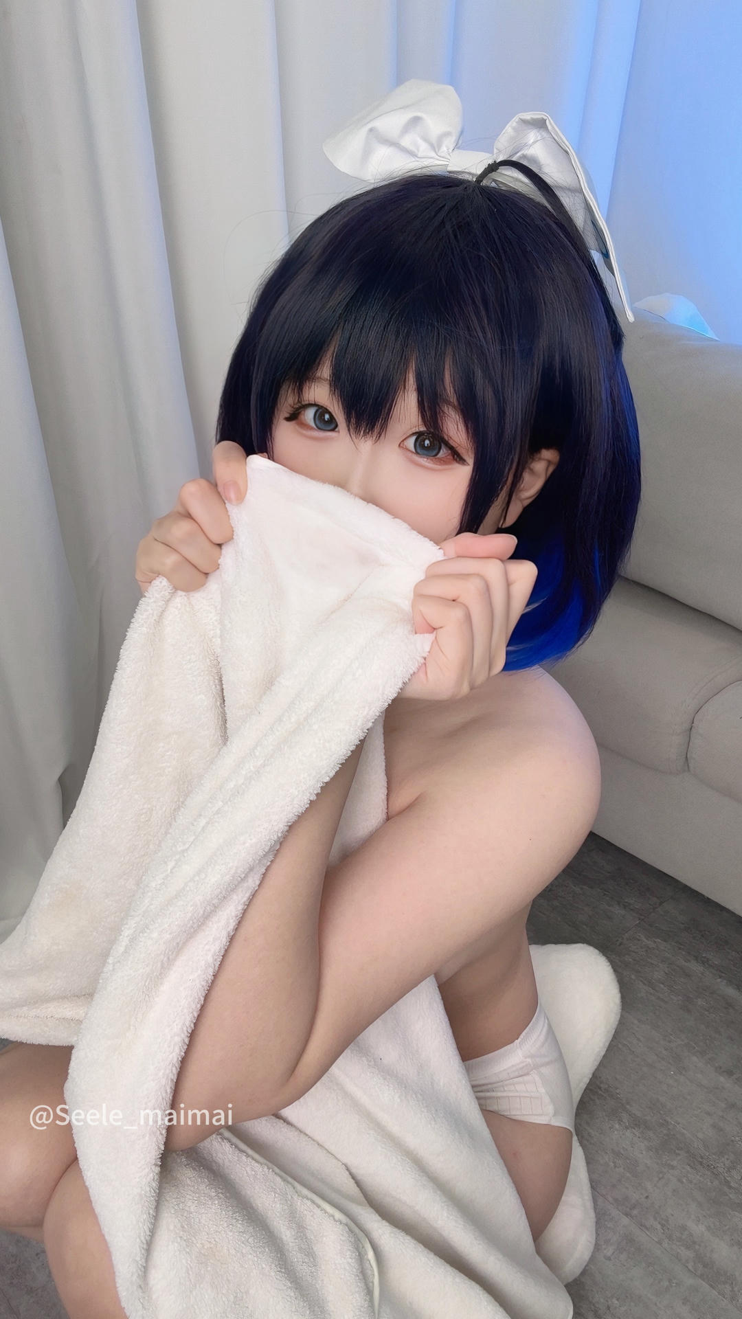 吃货麦麦w-Seele麦麦 NO.005 崩崩温泉 [59P 196MB]_第3集