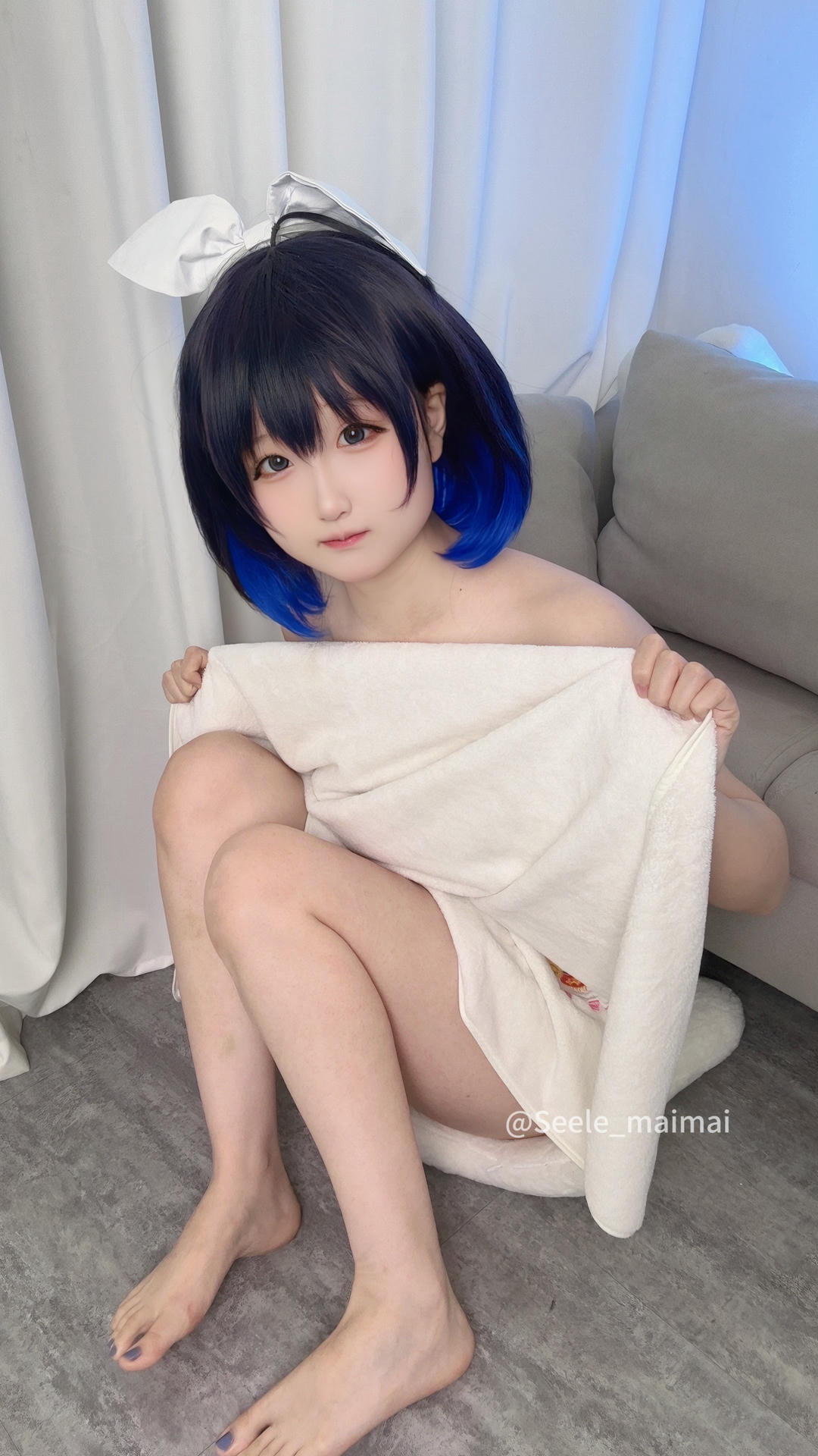 吃货麦麦w-Seele麦麦 NO.005 崩崩温泉 [59P 196MB]_第3集