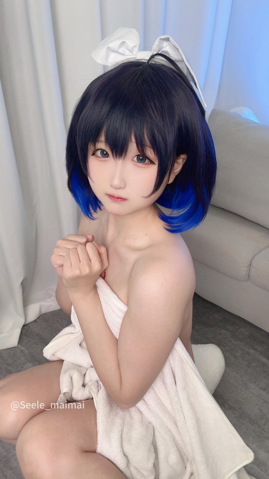 吃货麦麦w-Seele麦麦 NO.005 崩崩温泉 [59P 196MB]_第3集