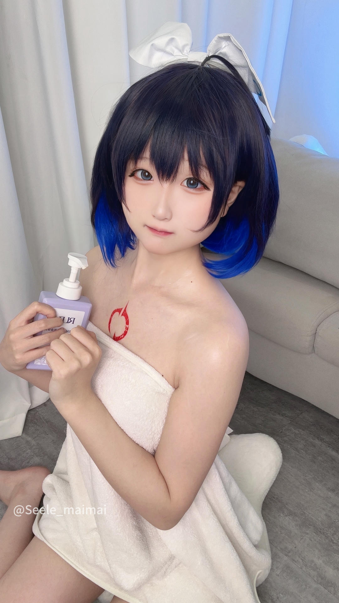 吃货麦麦w-Seele麦麦 NO.005 崩崩温泉 [59P 196MB]_第3集
