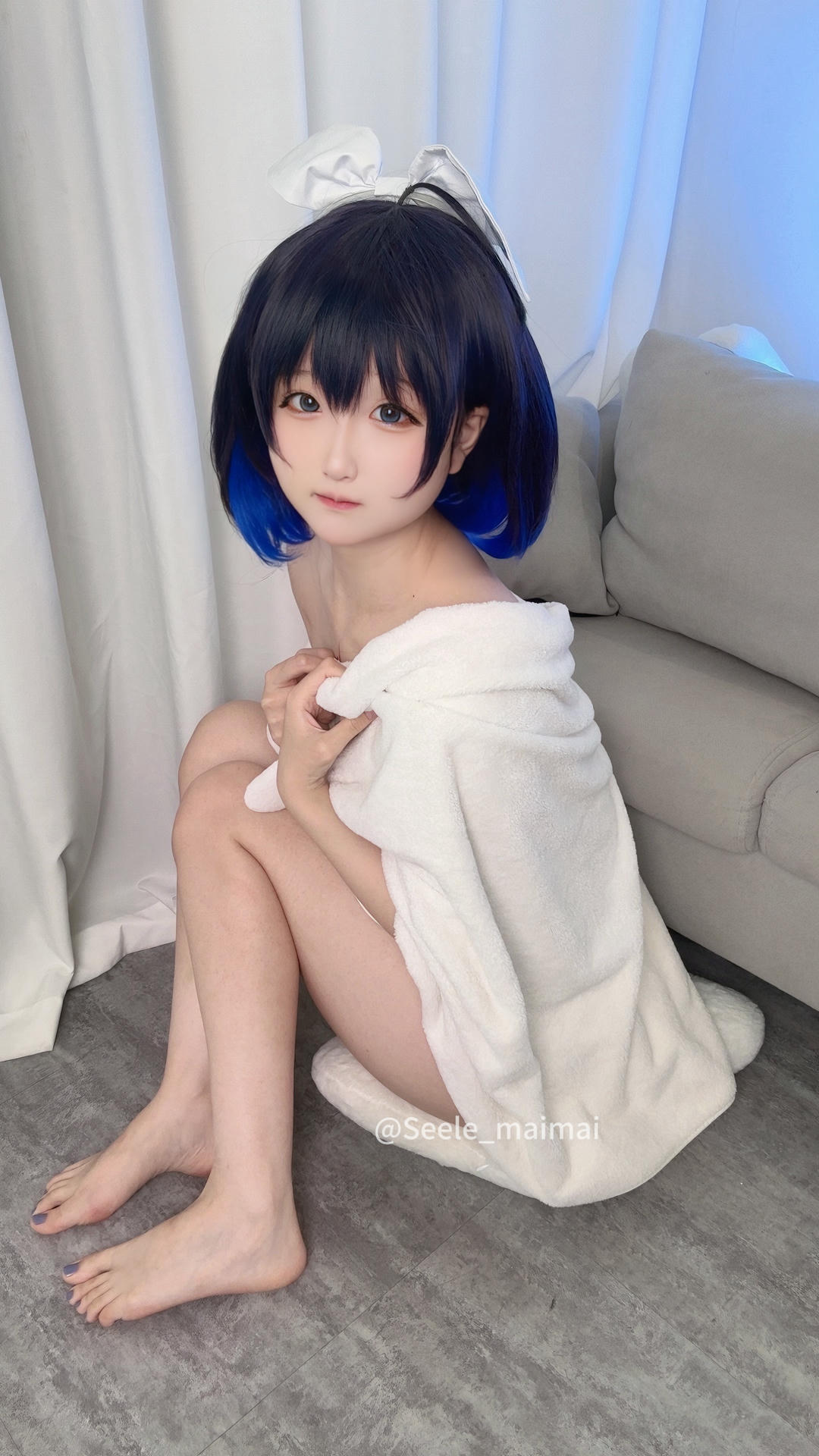 吃货麦麦w-Seele麦麦 NO.005 崩崩温泉 [59P 196MB]_第3集