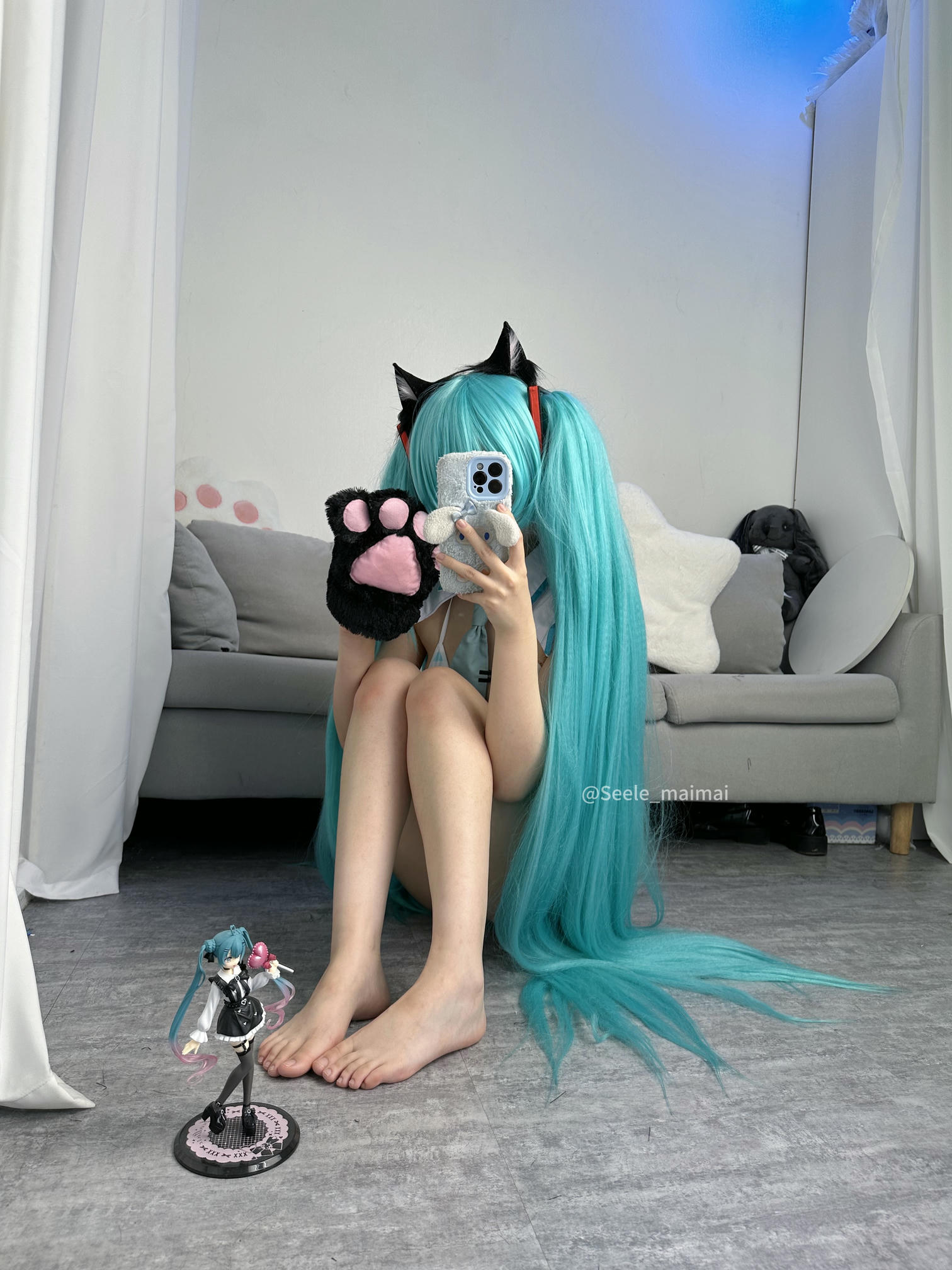 吃货麦麦w-Seele麦麦 NO.007 初音 [80P 273MB]_第3集