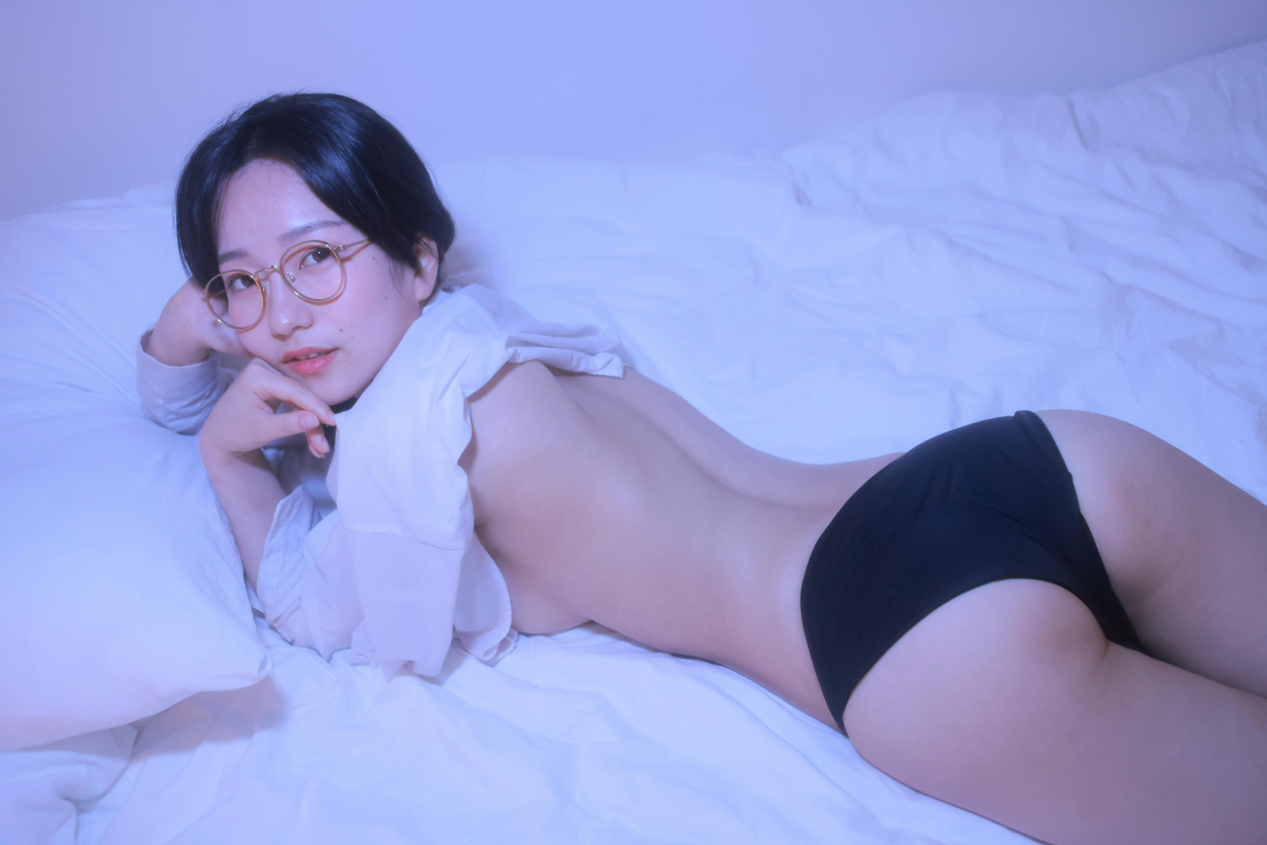 韩国妹子-Sehee (세희) NO.021 Glasses Shirt [112P1V-1.78GB]_第4集