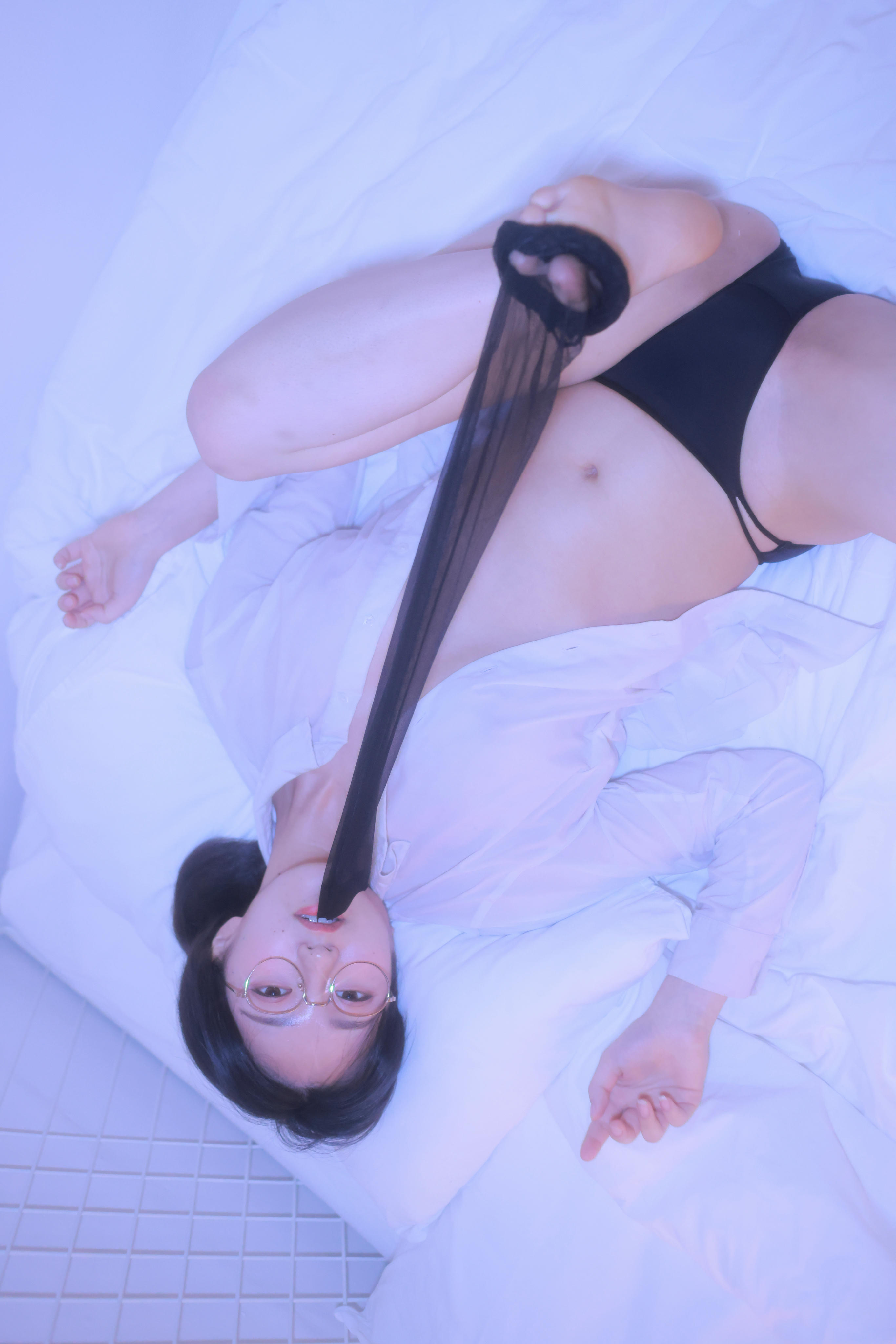 韩国妹子-Sehee (세희) NO.021 Glasses Shirt [112P1V-1.78GB]_第5集
